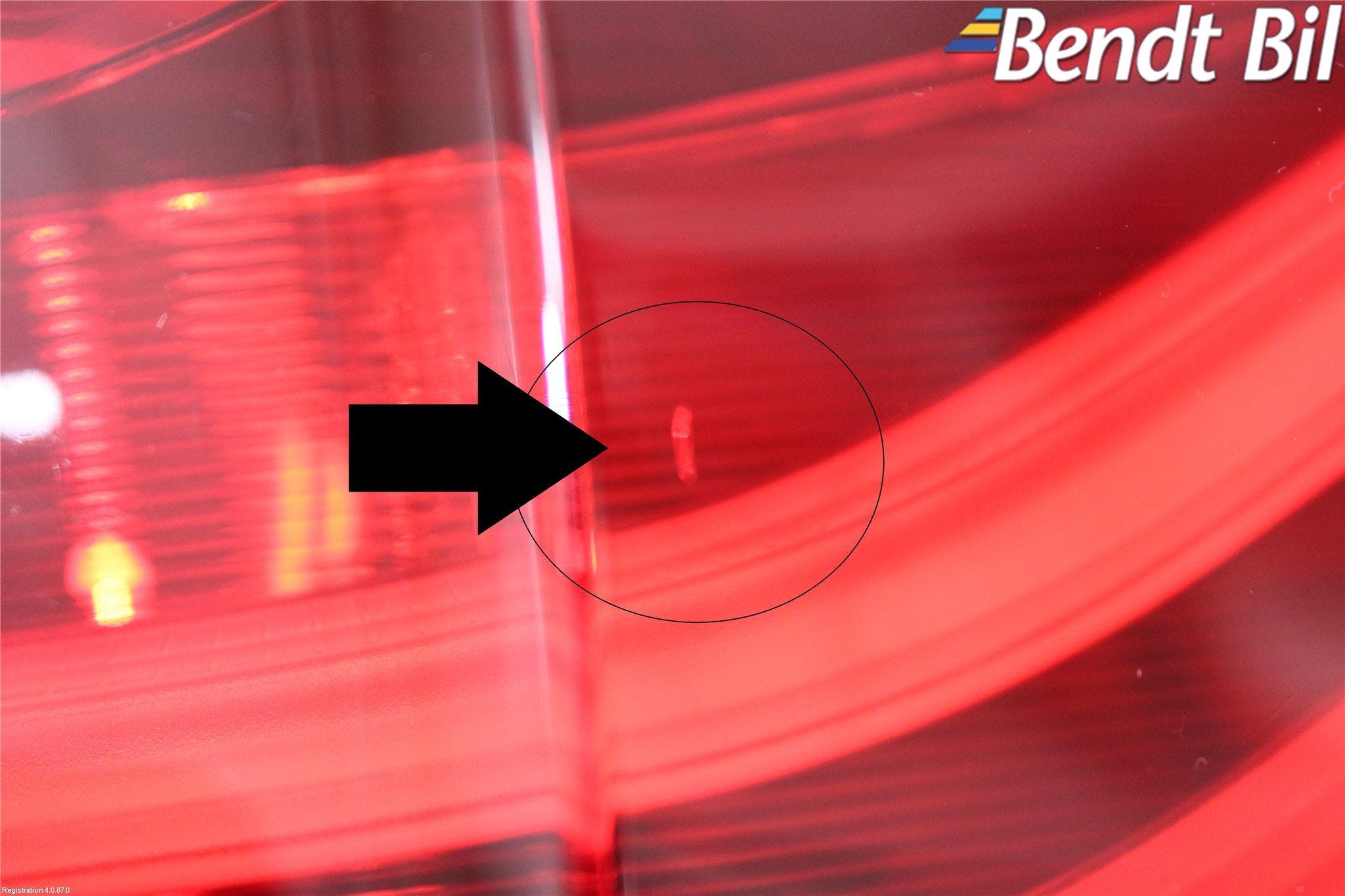 BMW 5 F10/F11/F18 09-17 Bakljus Höger