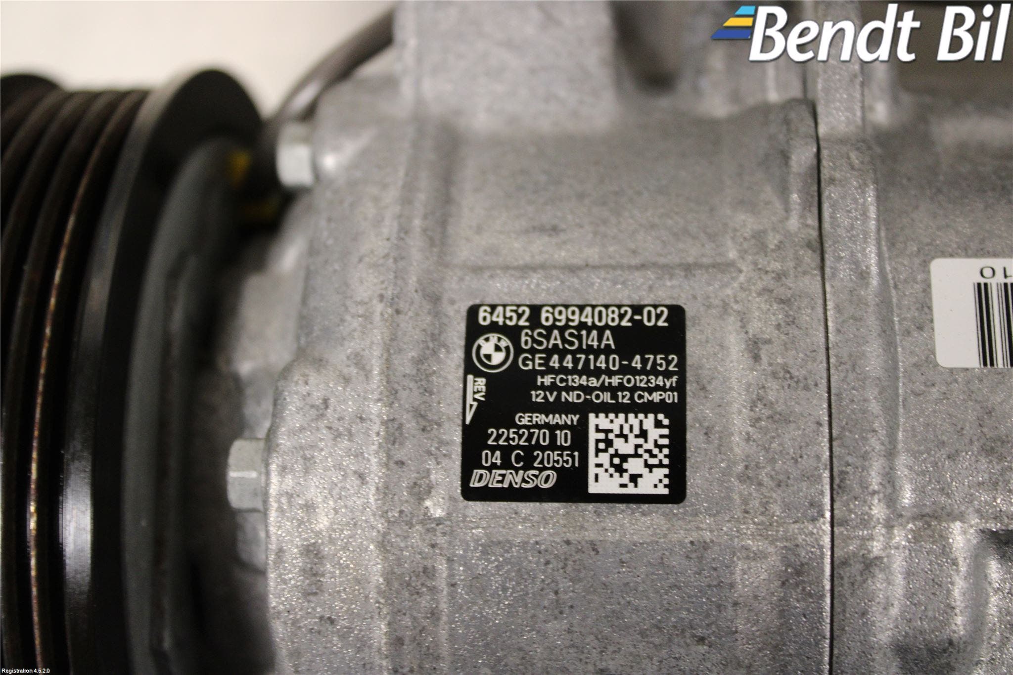 BMW 3 G20/G21/G80/G81 19- Ac Kompressor