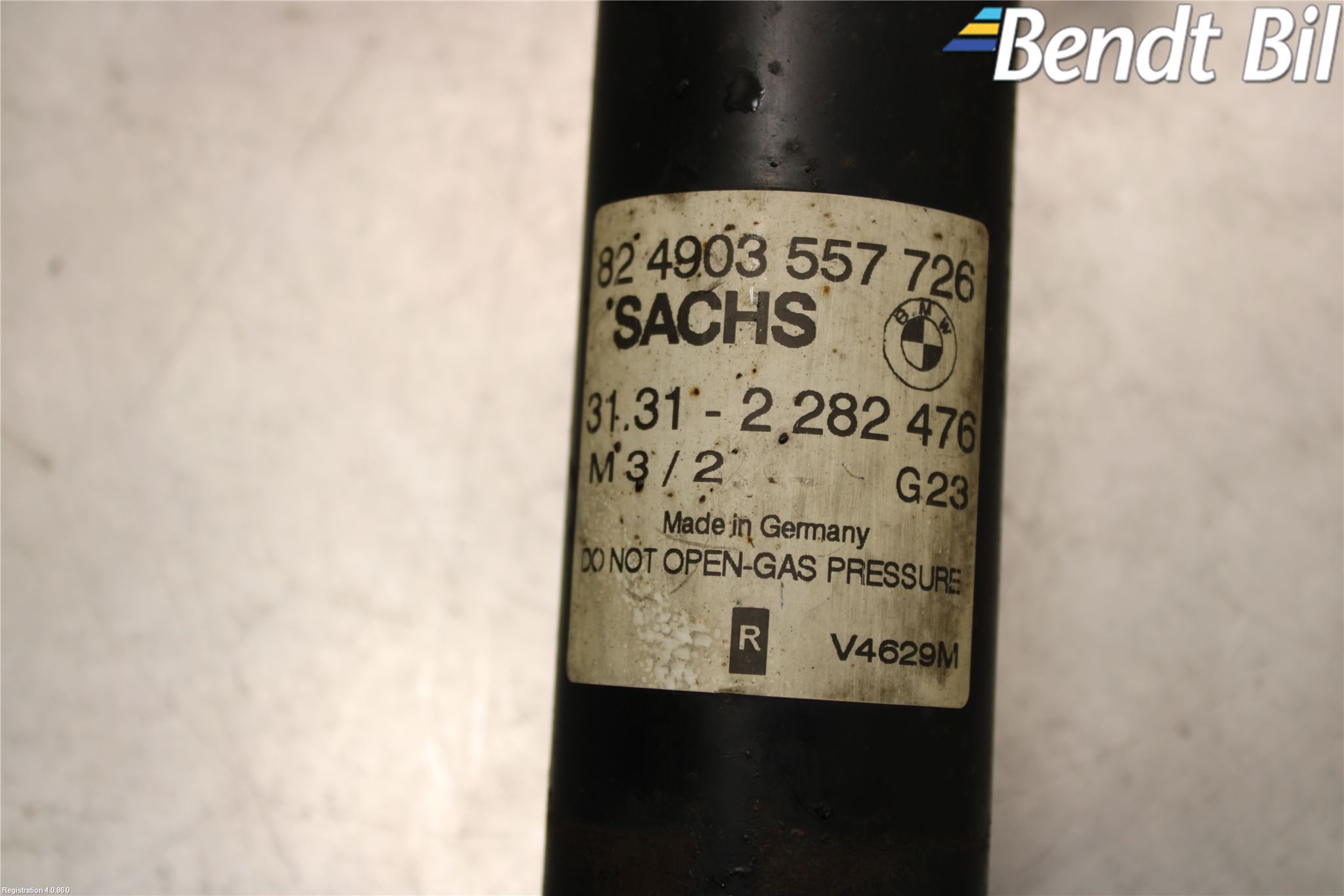 BMW 3 E46      98-05 Fjäderben Fram Höger