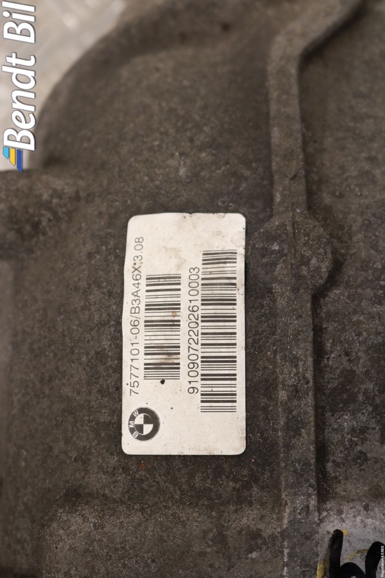 BMW 5 GT F07 09-17 Bakväxel-Diff