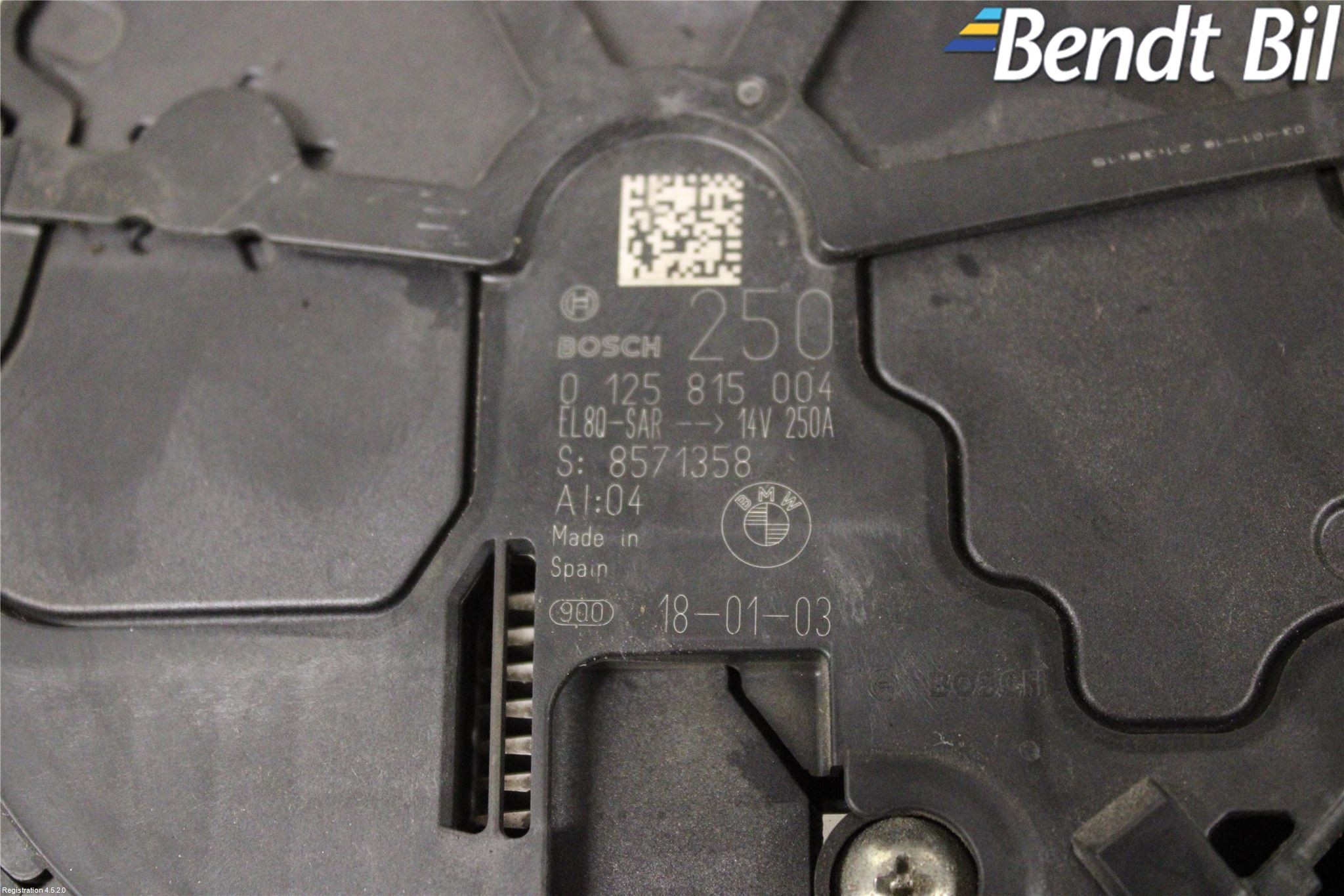 BMW 5 G30/G31/F90 17-23 Generator