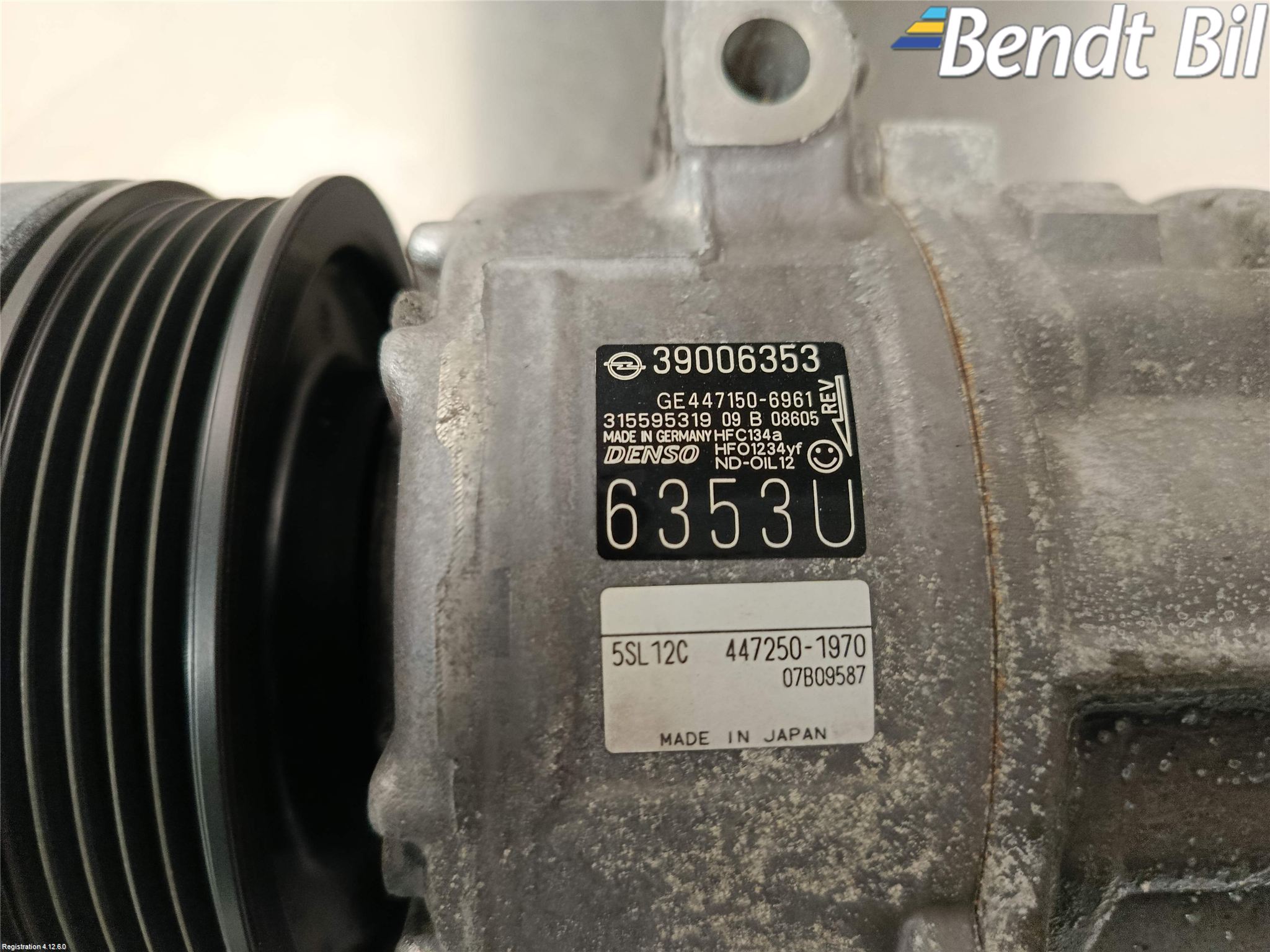 Opel CORSA E 15-19 Ac Kompressor