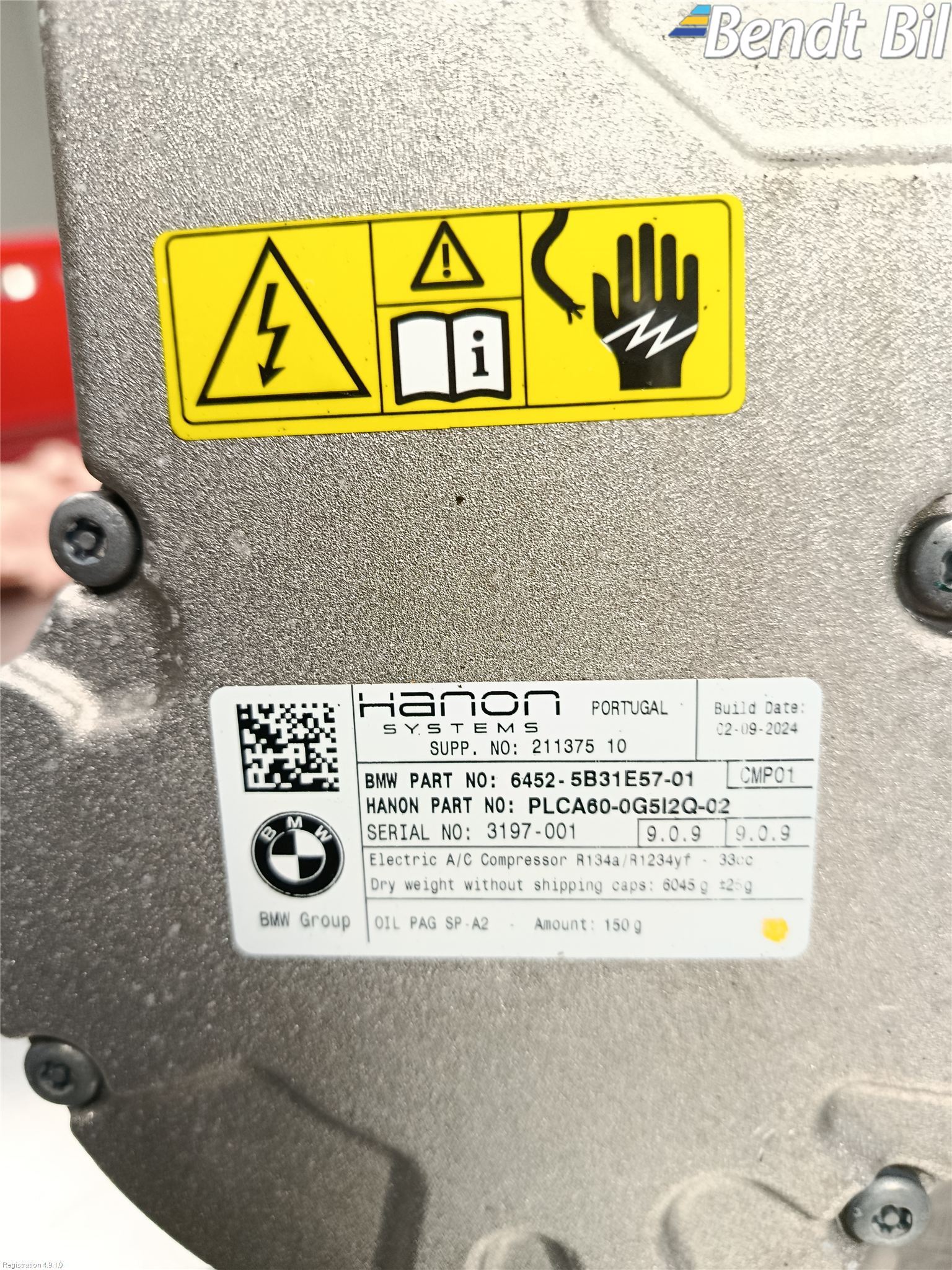 BMW X5 G05 18- Ac Kompressor