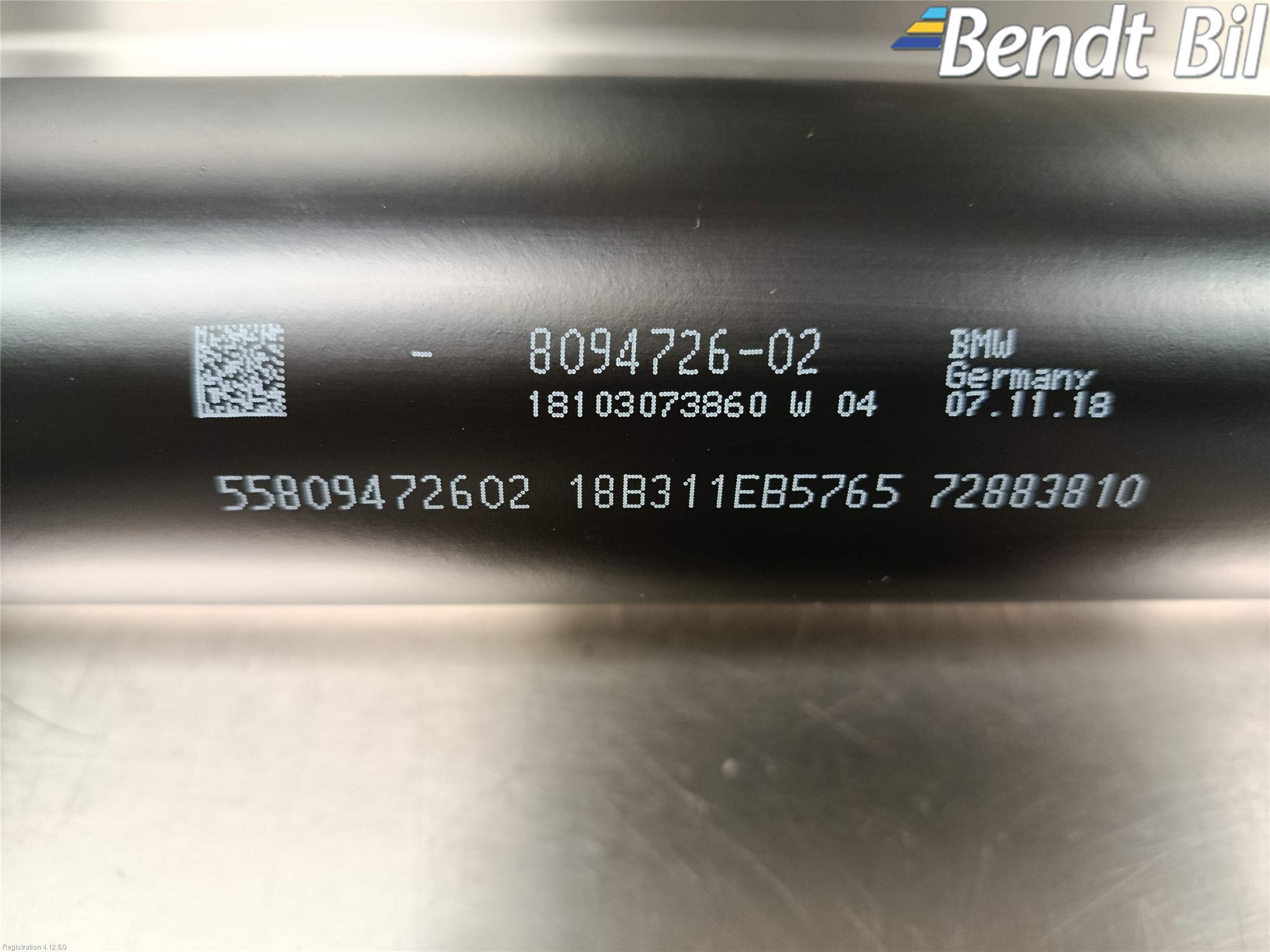 BMW 5 G30/G31/F90 17-23 Mellanaxel Bakre