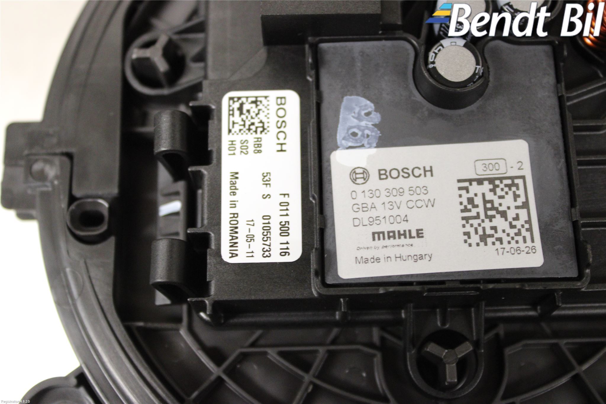 Opel ASTRA K 16-22 Värmefläkt