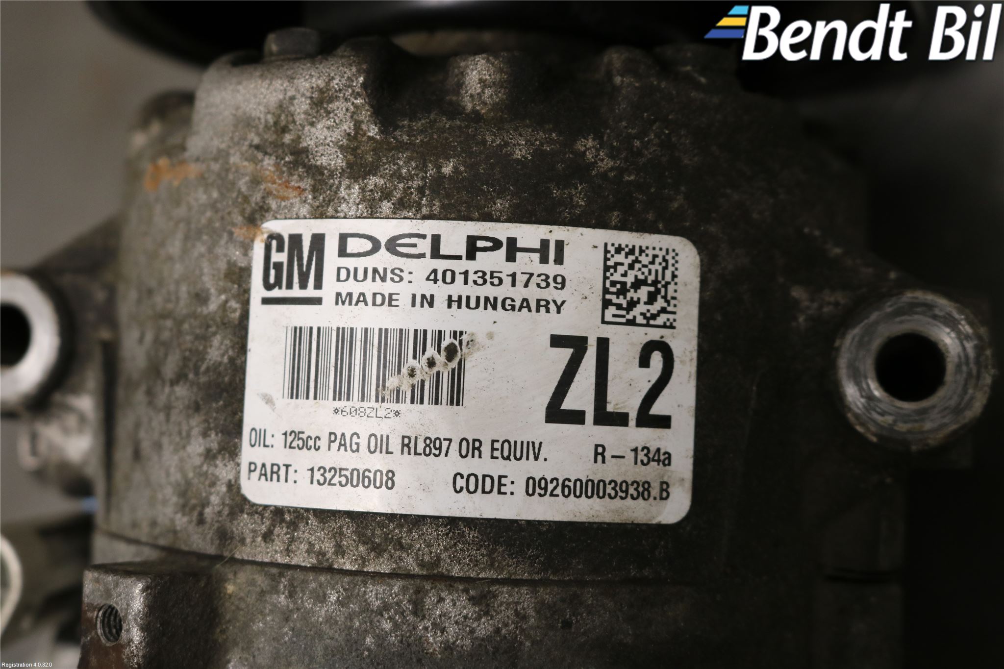 Opel ASTRA J 10-15 Ac Kompressor