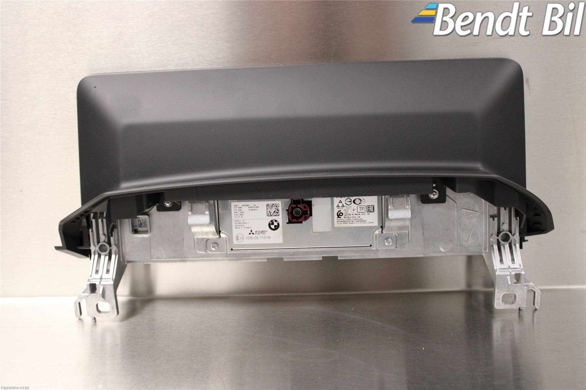 BMW iX3 G08 21- Bildskärm