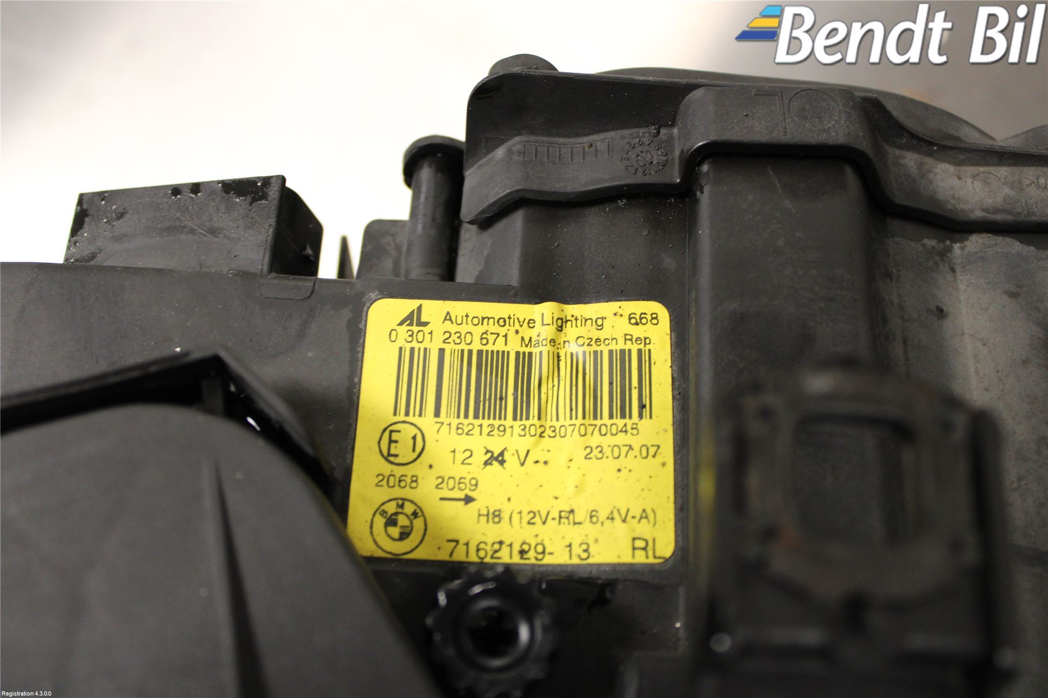 BMW 3 E92/93 Coupé/Cab 05-14 Strålkastare Vänster