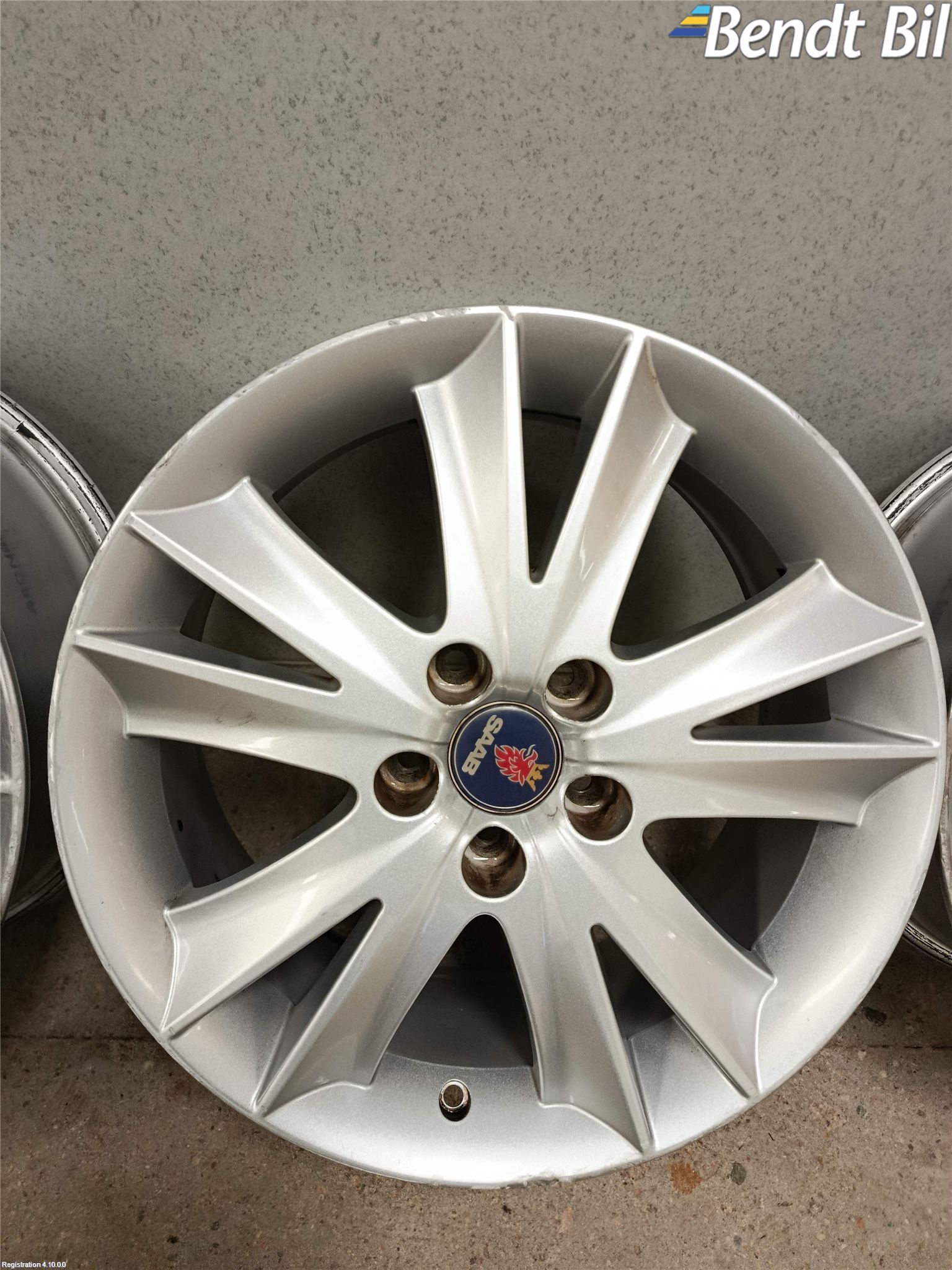 Saab 9-3 VER 2 Fälgsats Aluminium