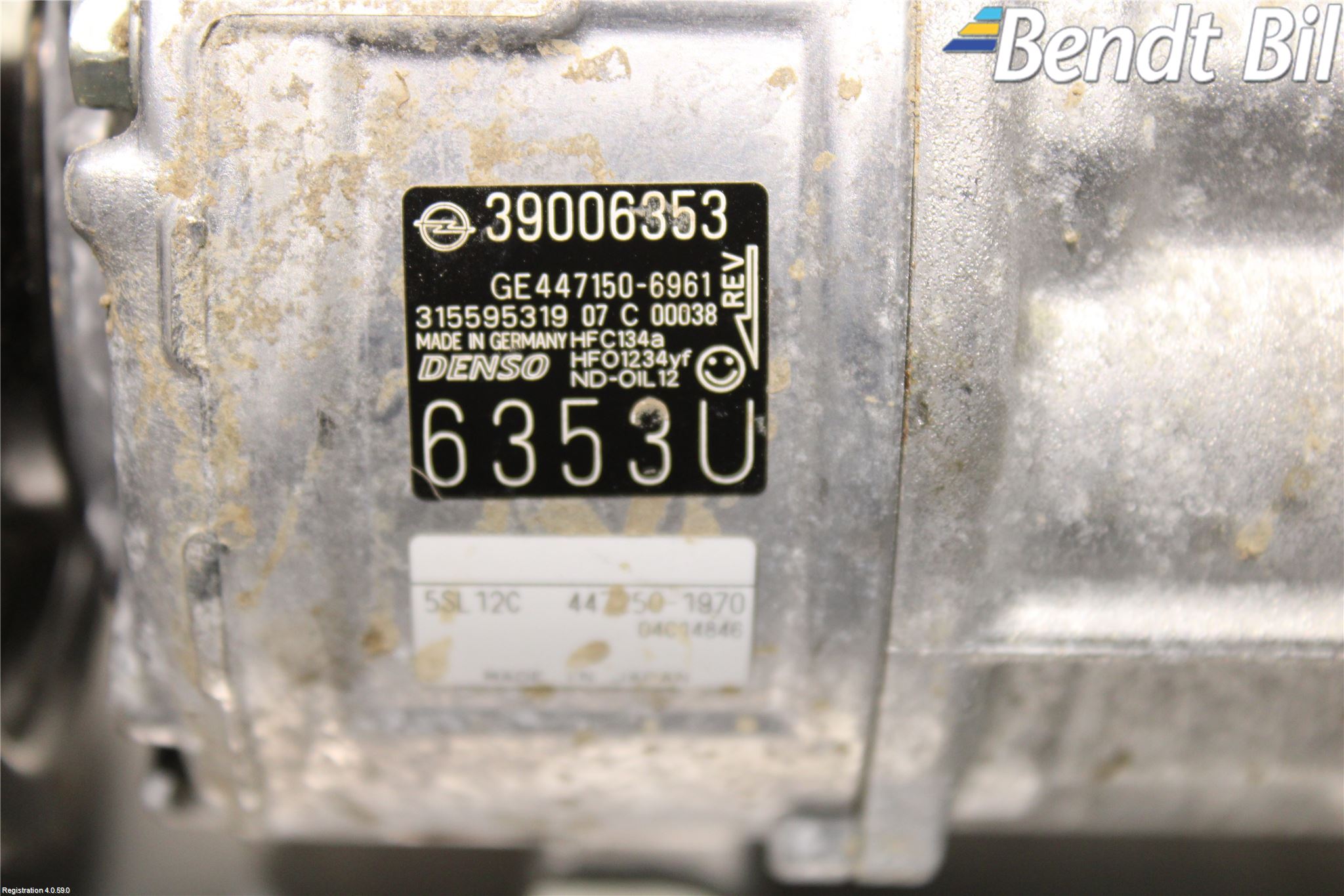 Opel CORSA E 15-19 Ac Kompressor