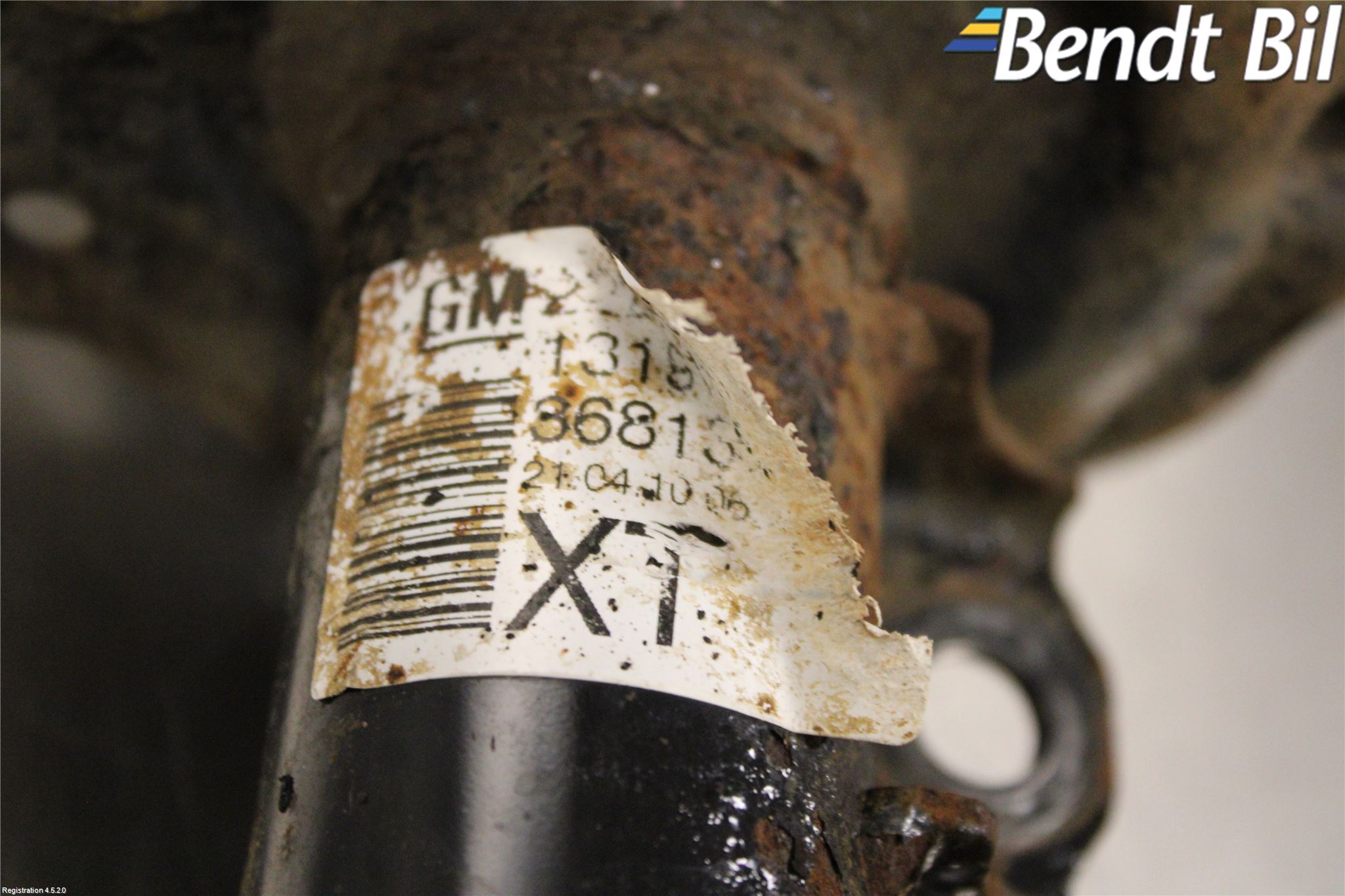 Opel COMBO 02-12 Fjäderben Fram Vänster