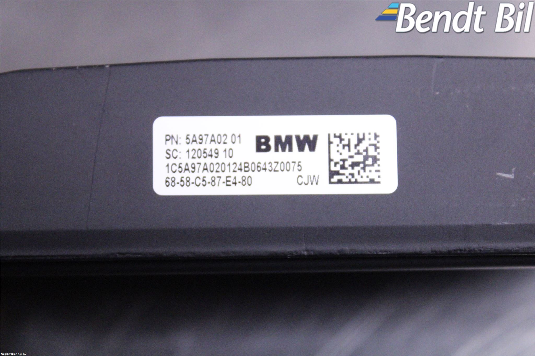 BMW 3 G20/G21/G80/G81 19- Parkeringshjälp Kamera