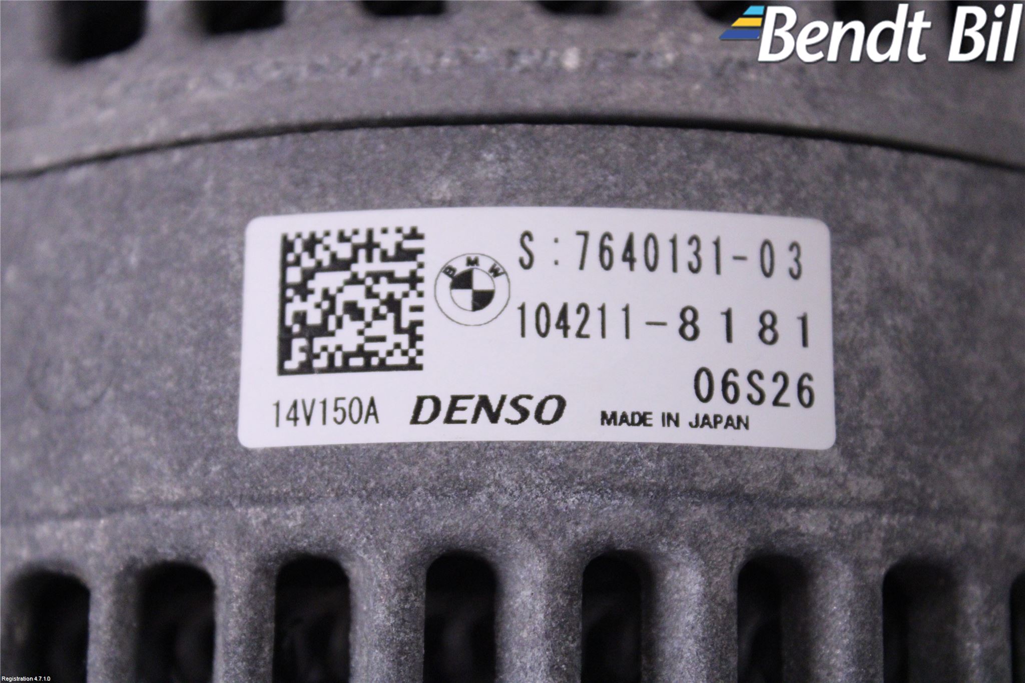 Mini ONE/COOPER 3DR F56 14-24 Generator