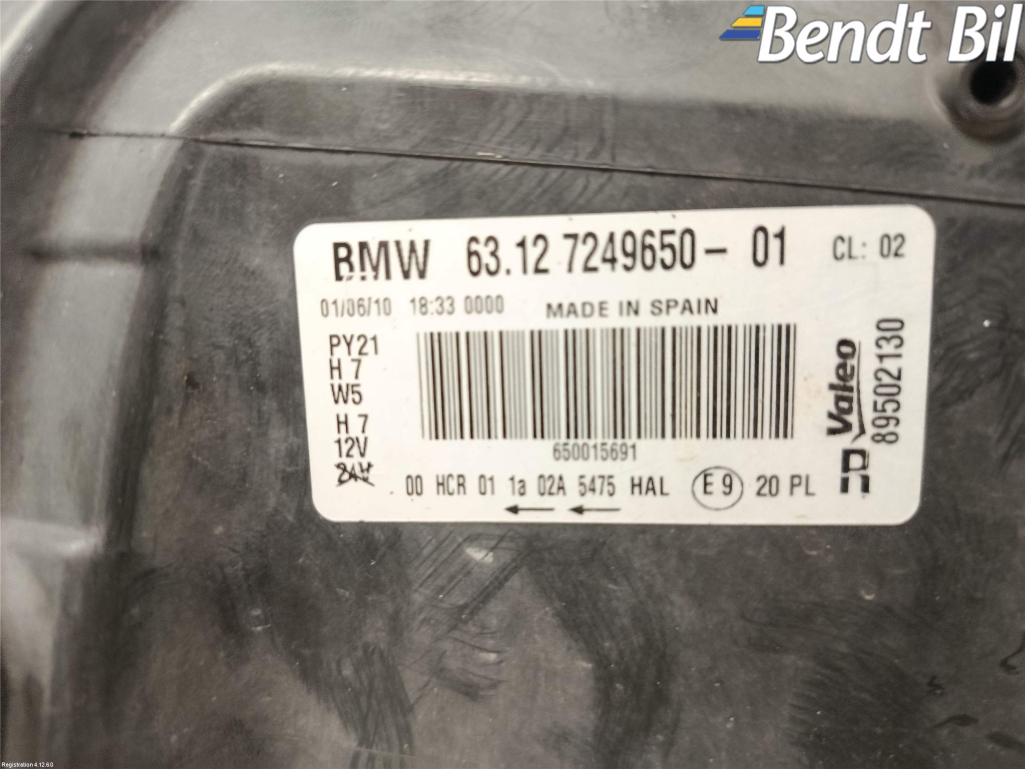 BMW 1 E87/81 5D/3D 03-11 Strålkastare Höger