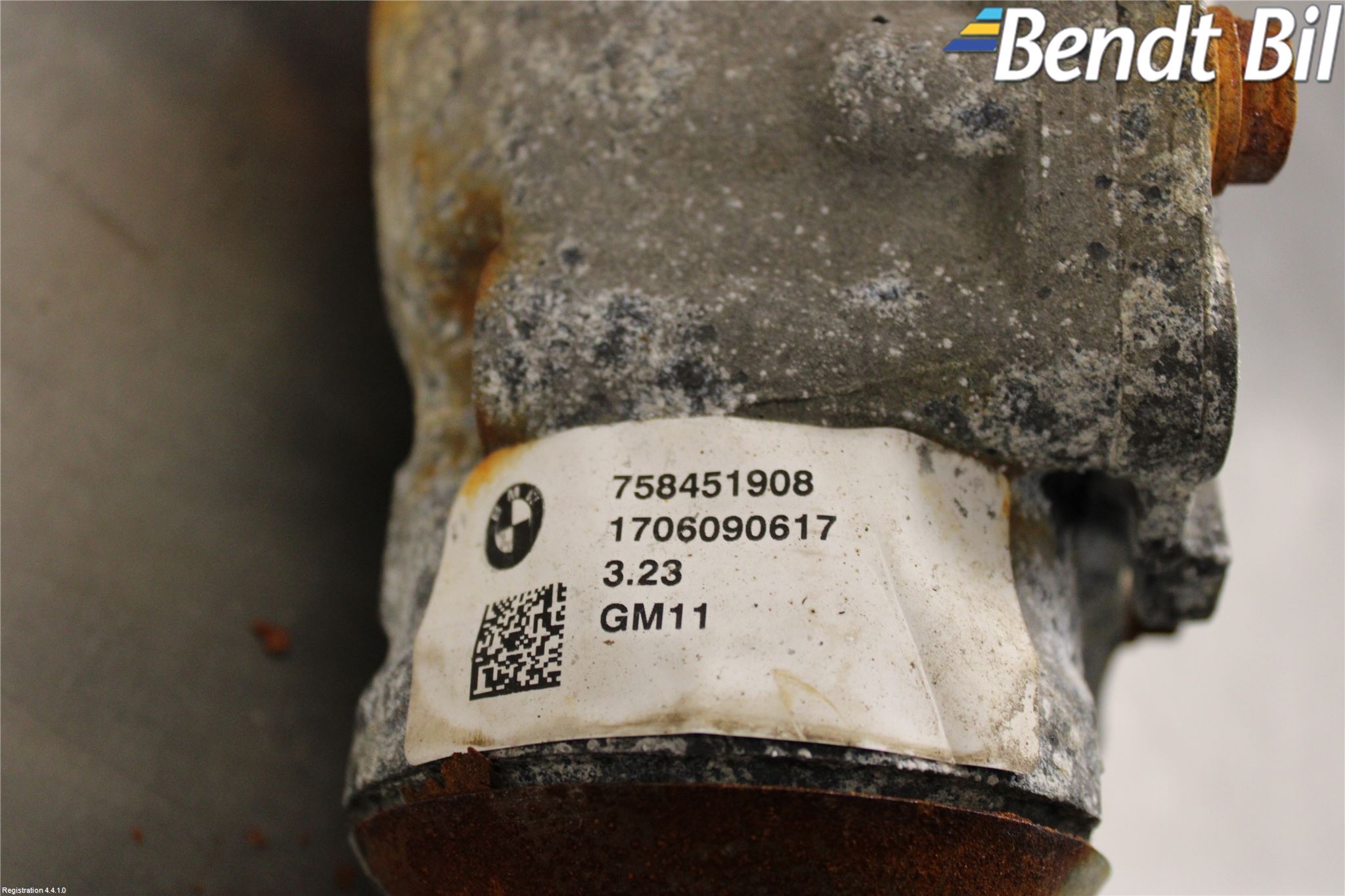 BMW 3 F30/F31/F80 12-19 Framvagn Diffrential