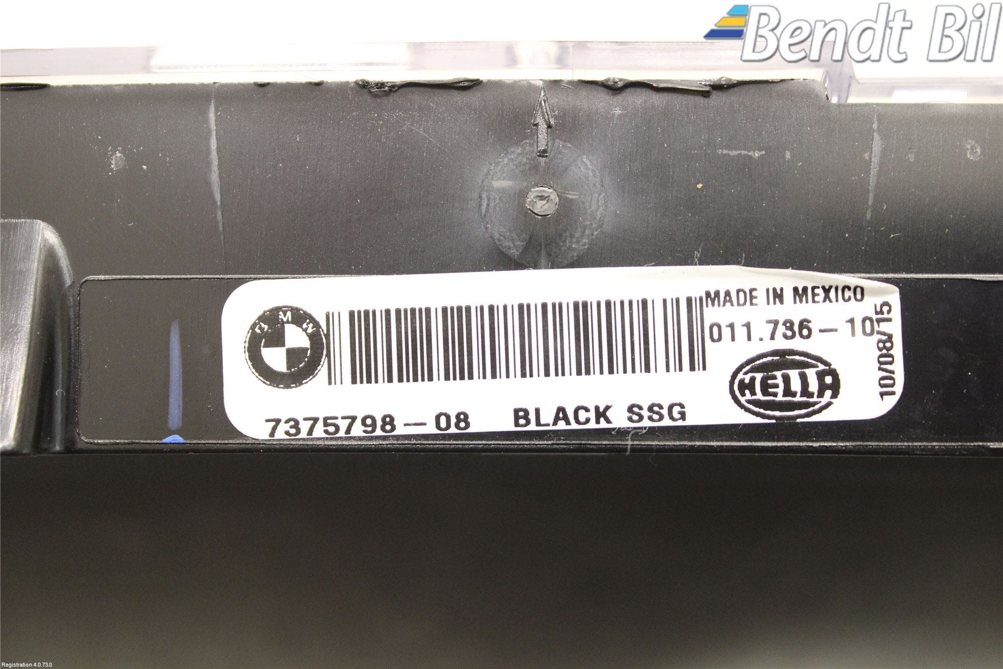 BMW X6 F16 14-19 Bromsljus Bakruta