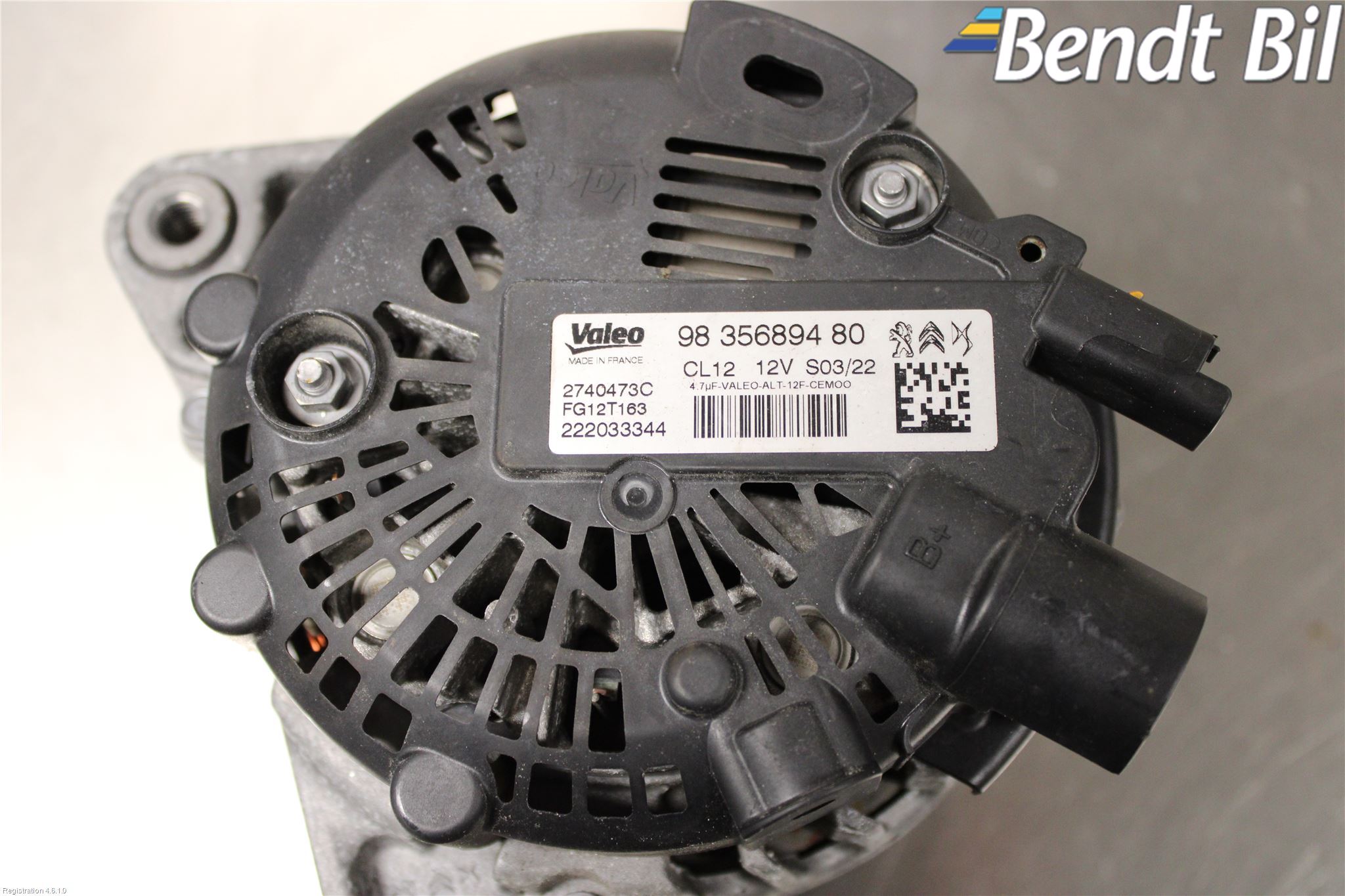 Opel CORSA F, CORSA-E 20- Generator