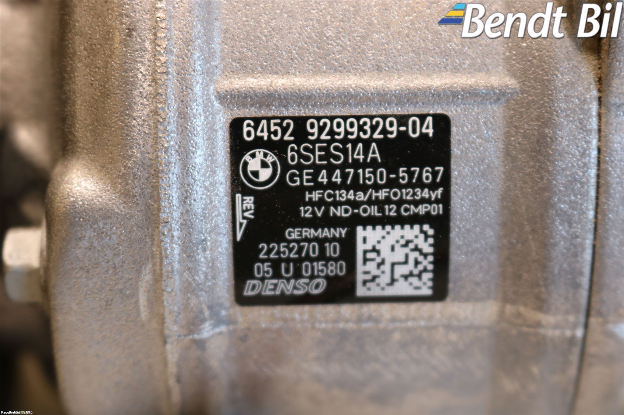 BMW 3 F30/F31/F80 12-19 Ac Kompressor