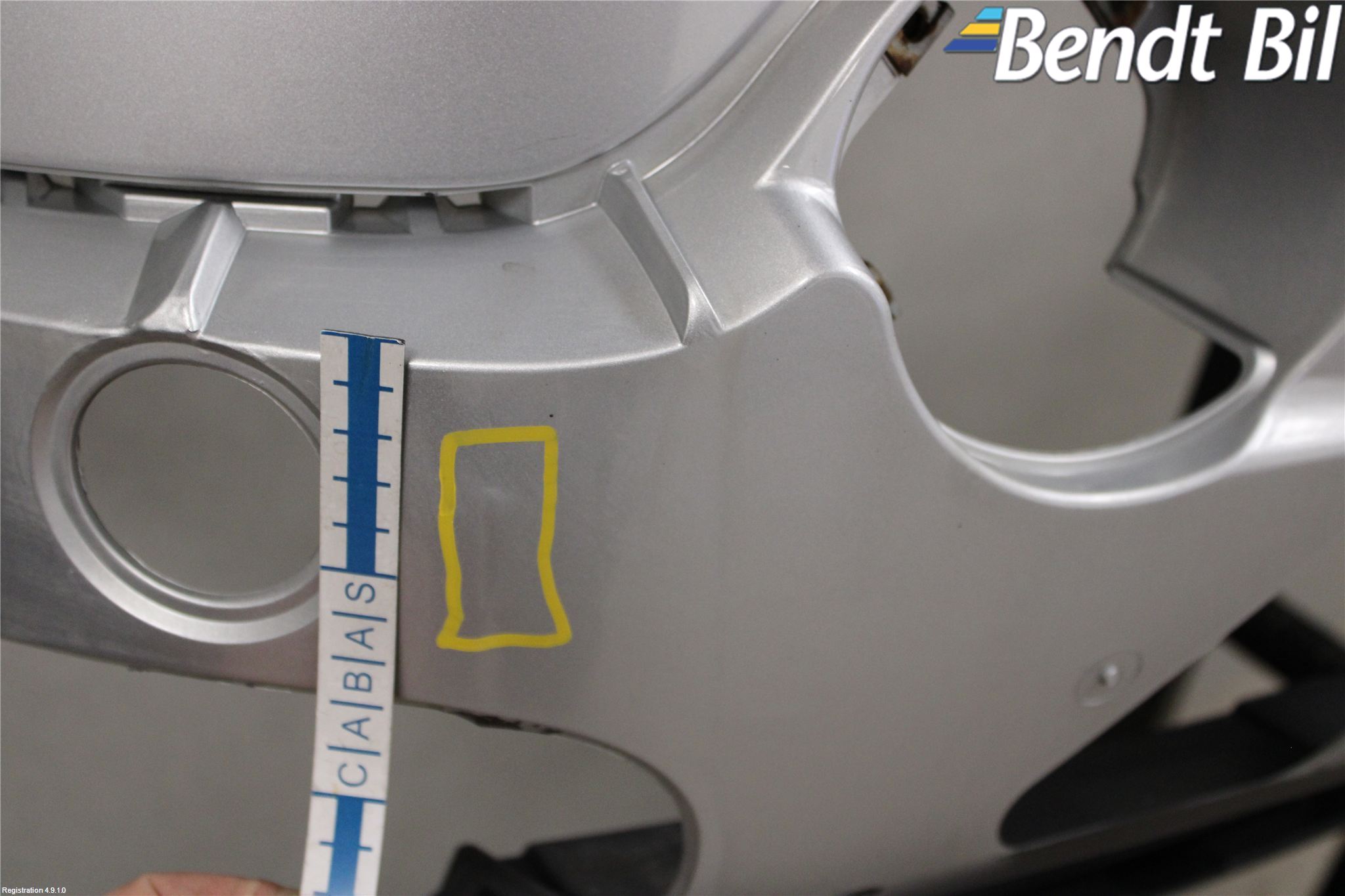 BMW X3 E83     03-10 Stötfångarbeklädnad Fram