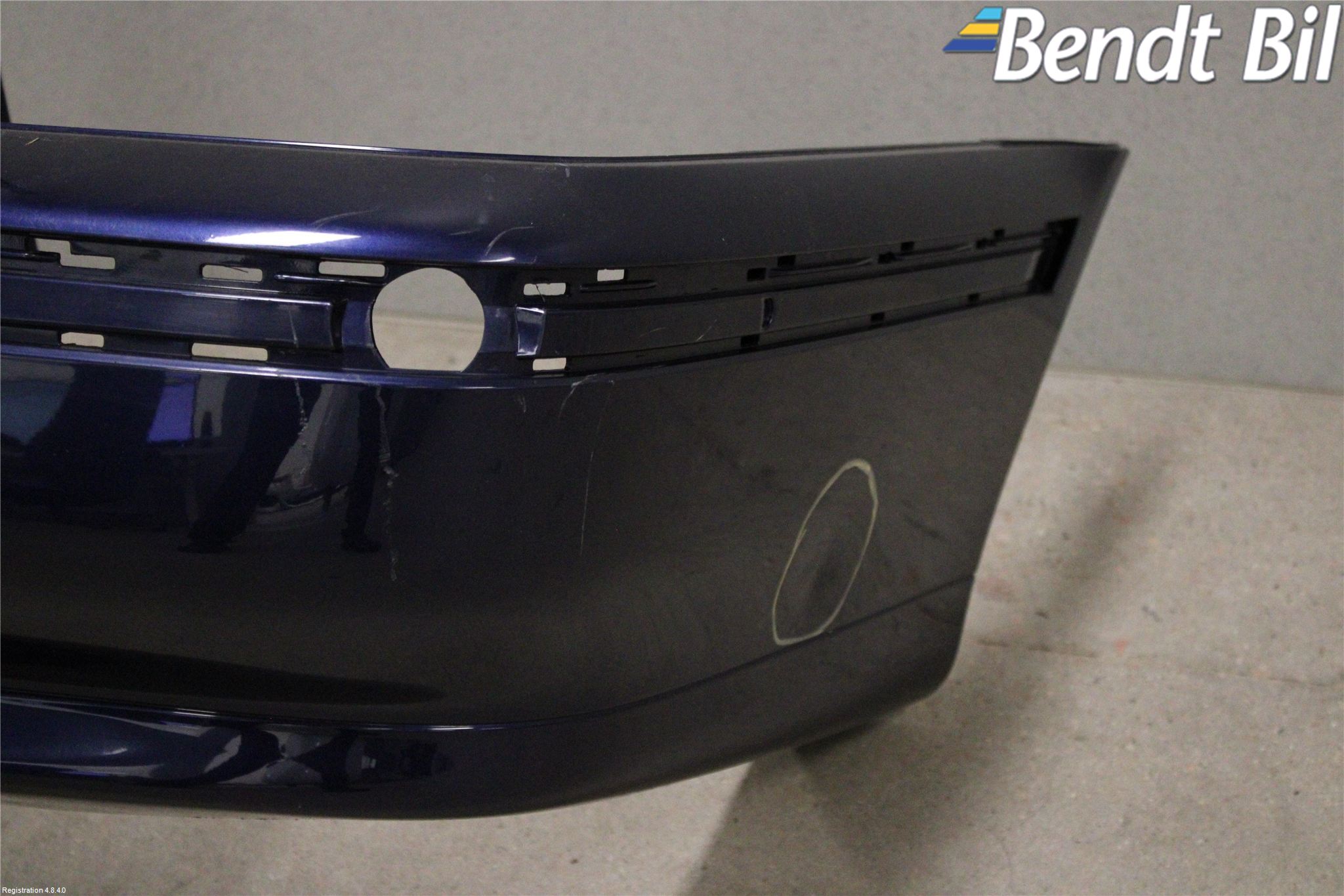 BMW 5 E39 95-04 Stötfångarbeklädnad Bak