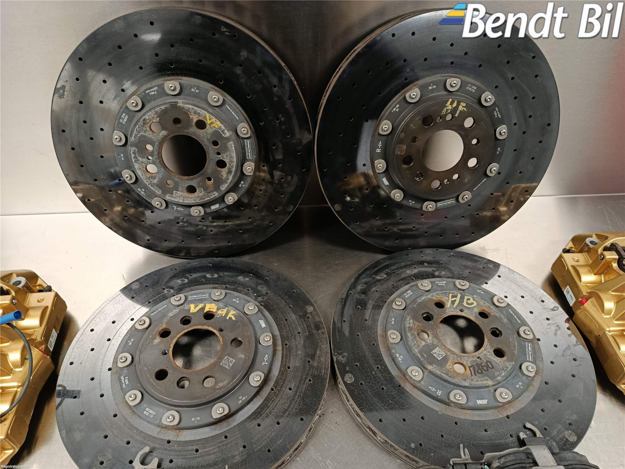 BMW 5 G30/G31/F90 17-23 Broms Övrigt