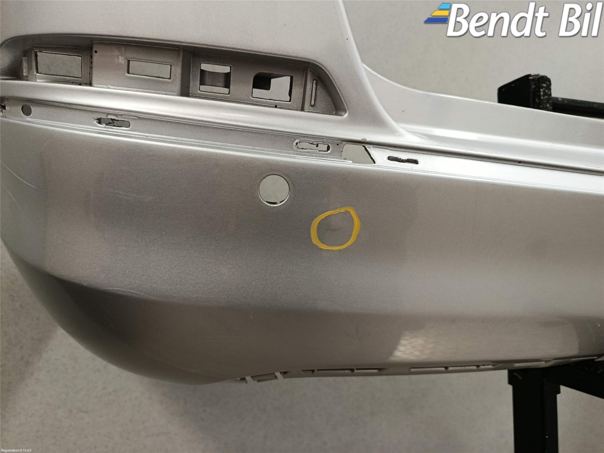 Opel ASTRA J 10-15 Stötfångarbeklädnad Bak