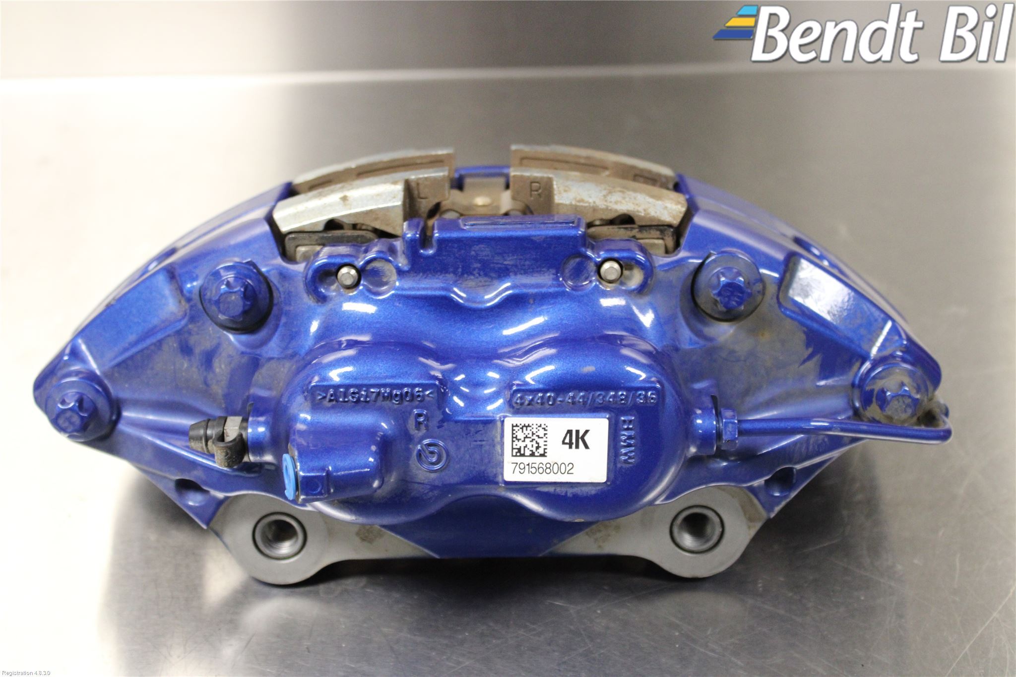 BMW iX I20 22- Bromsok Fram Höger