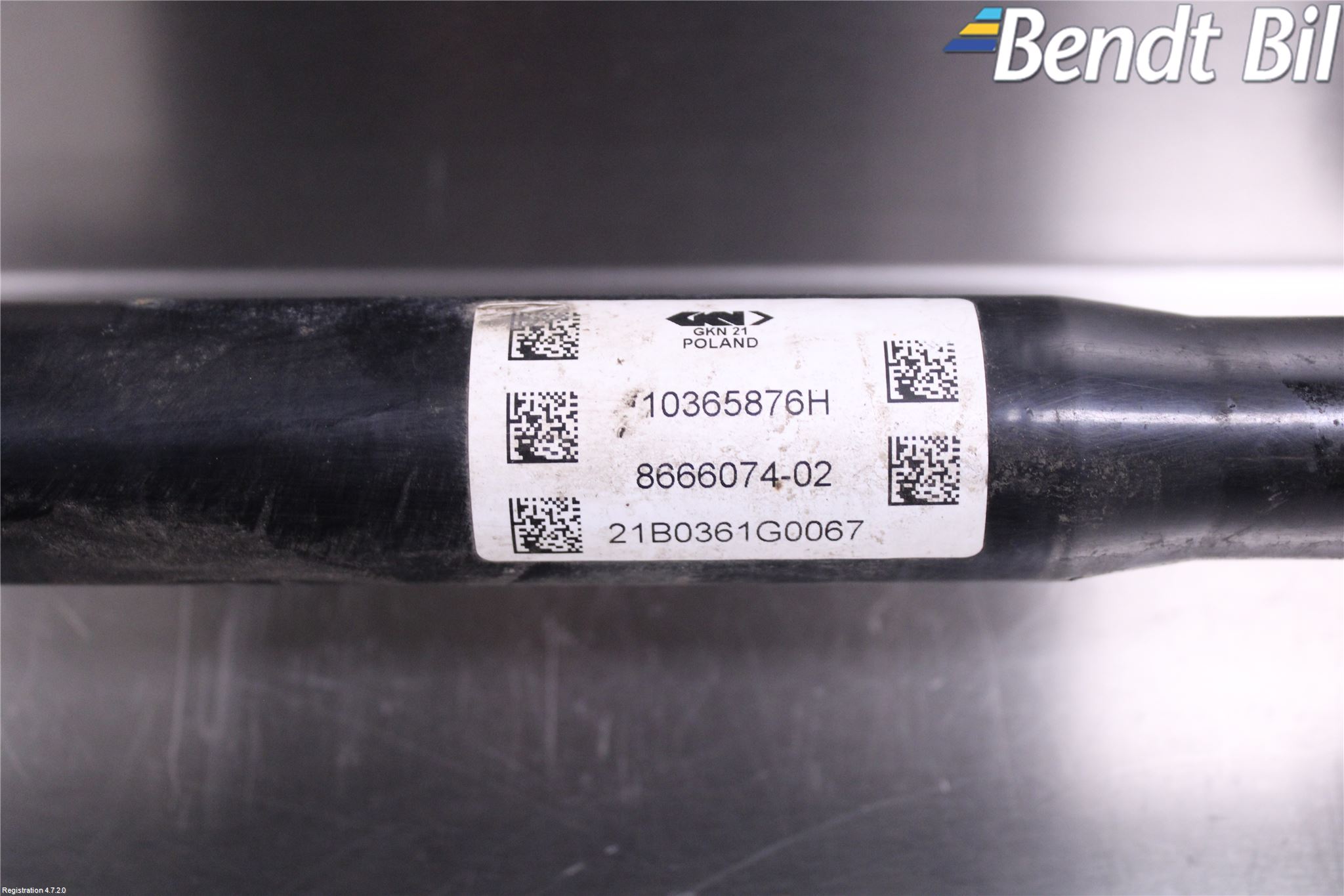 BMW 3 G20/G21/G80/G81 19- Drivaxel Bak Höger