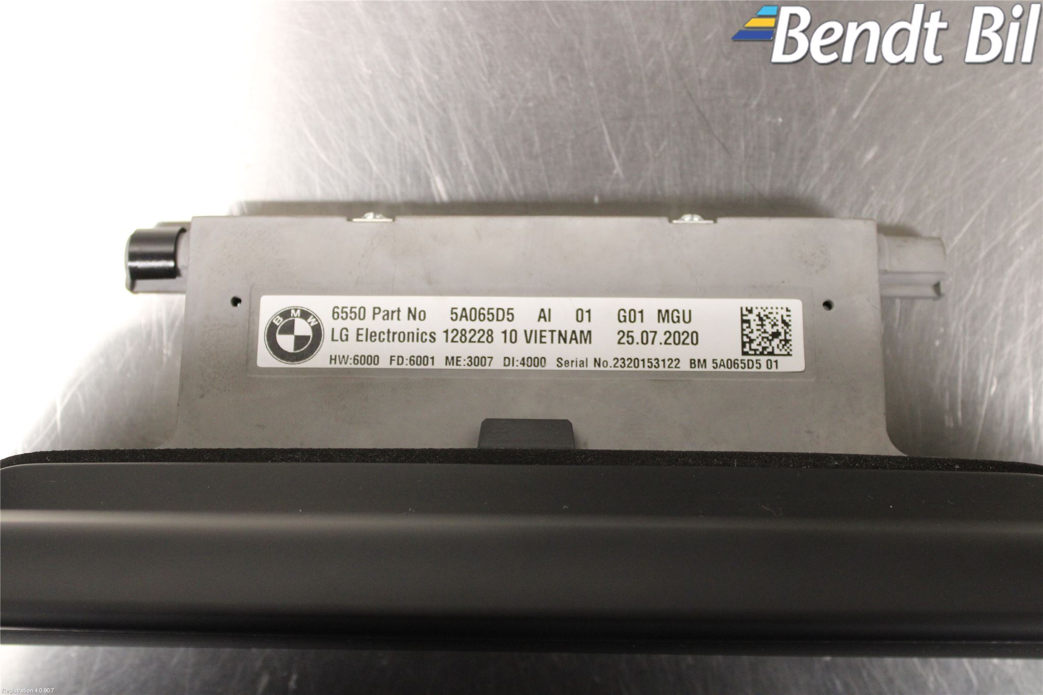 BMW X3 G01 18- Bildskärm