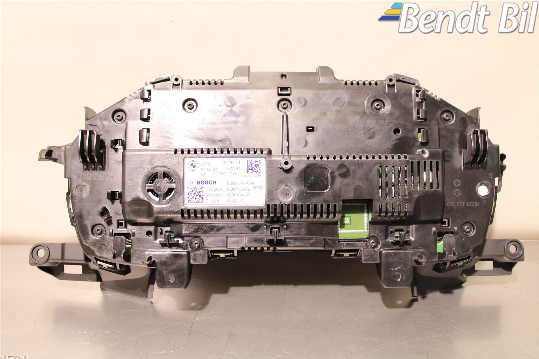 BMW 3 G20/G21/G80/G81 19- Instrument Hast