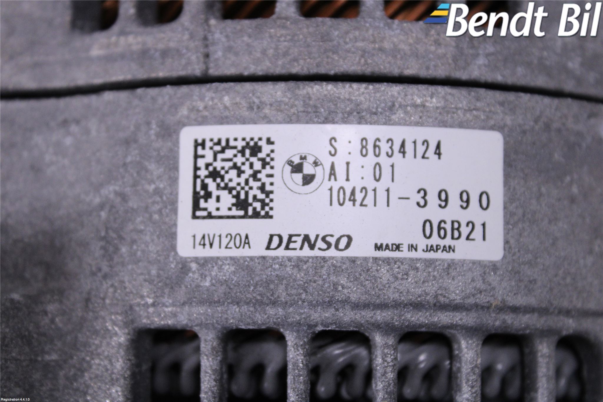 Mini ONE/COOPER 3DR F56 14-24 Generator