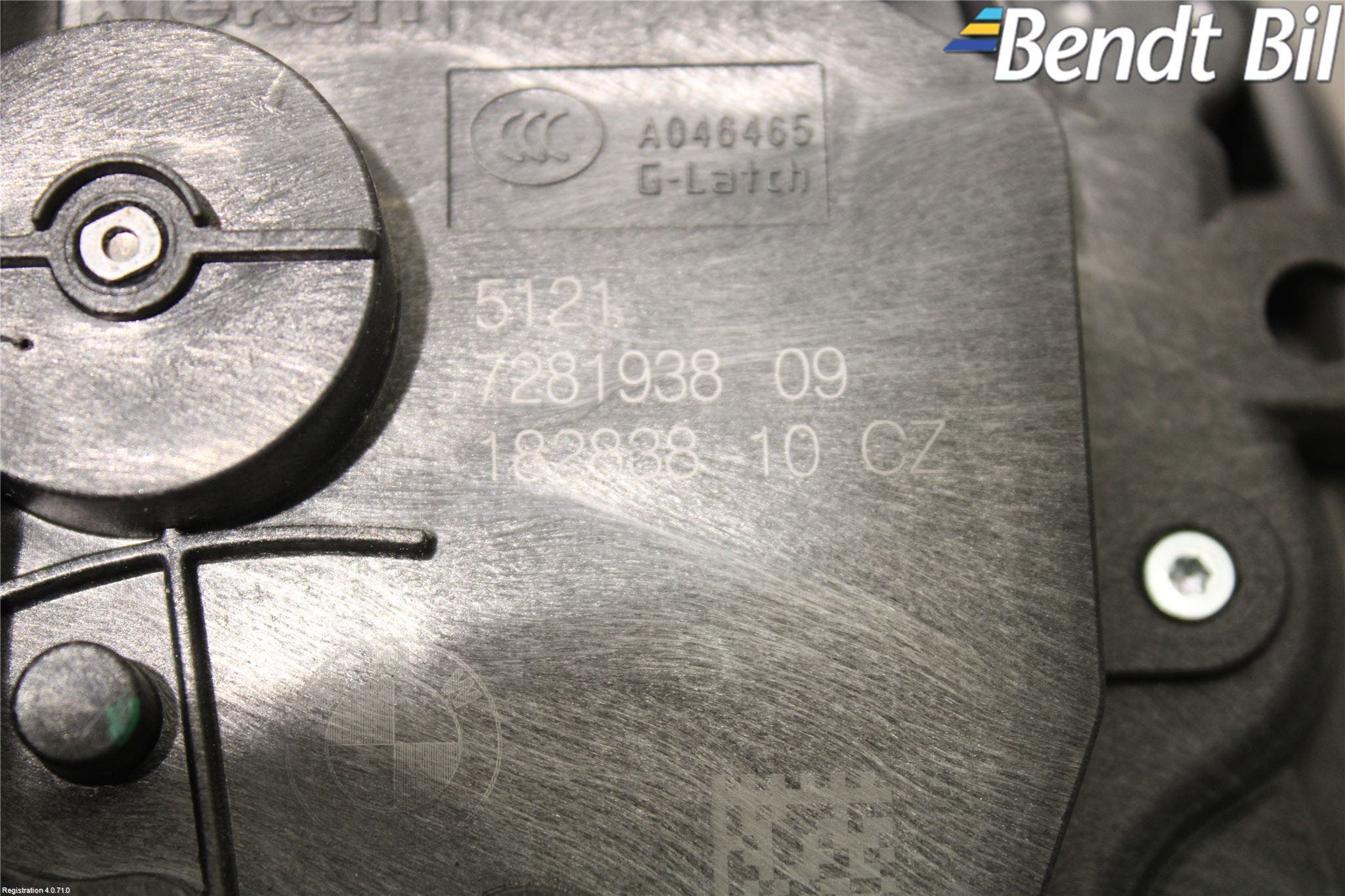 BMW i3 I01 13-22 Låskista-Dörrlås