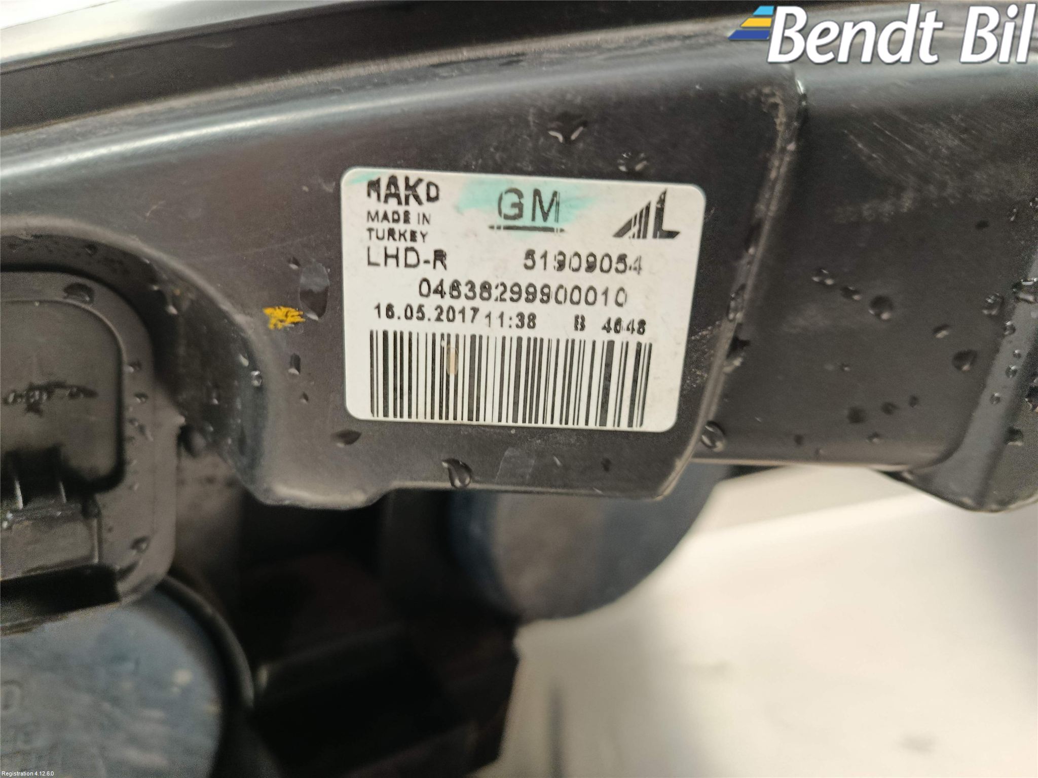 Opel COMBO D 12-18 Strålkastare Höger