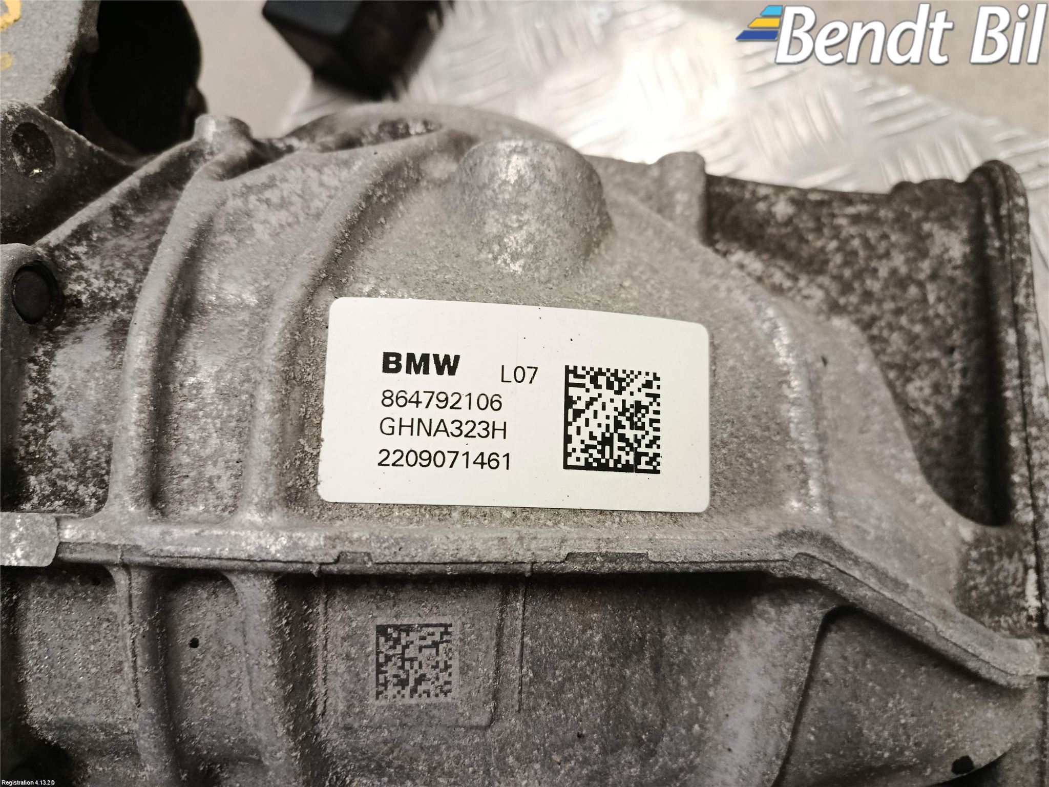BMW 3 G20/G21/G80/G81 19- Bakväxel-Diff
