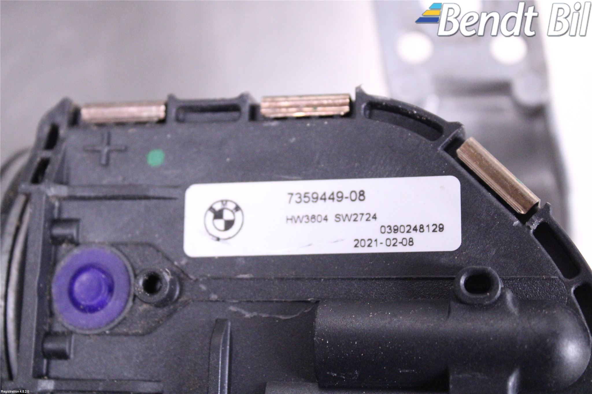 BMW i3 I01 13-22 Torkarmotor Vindruta