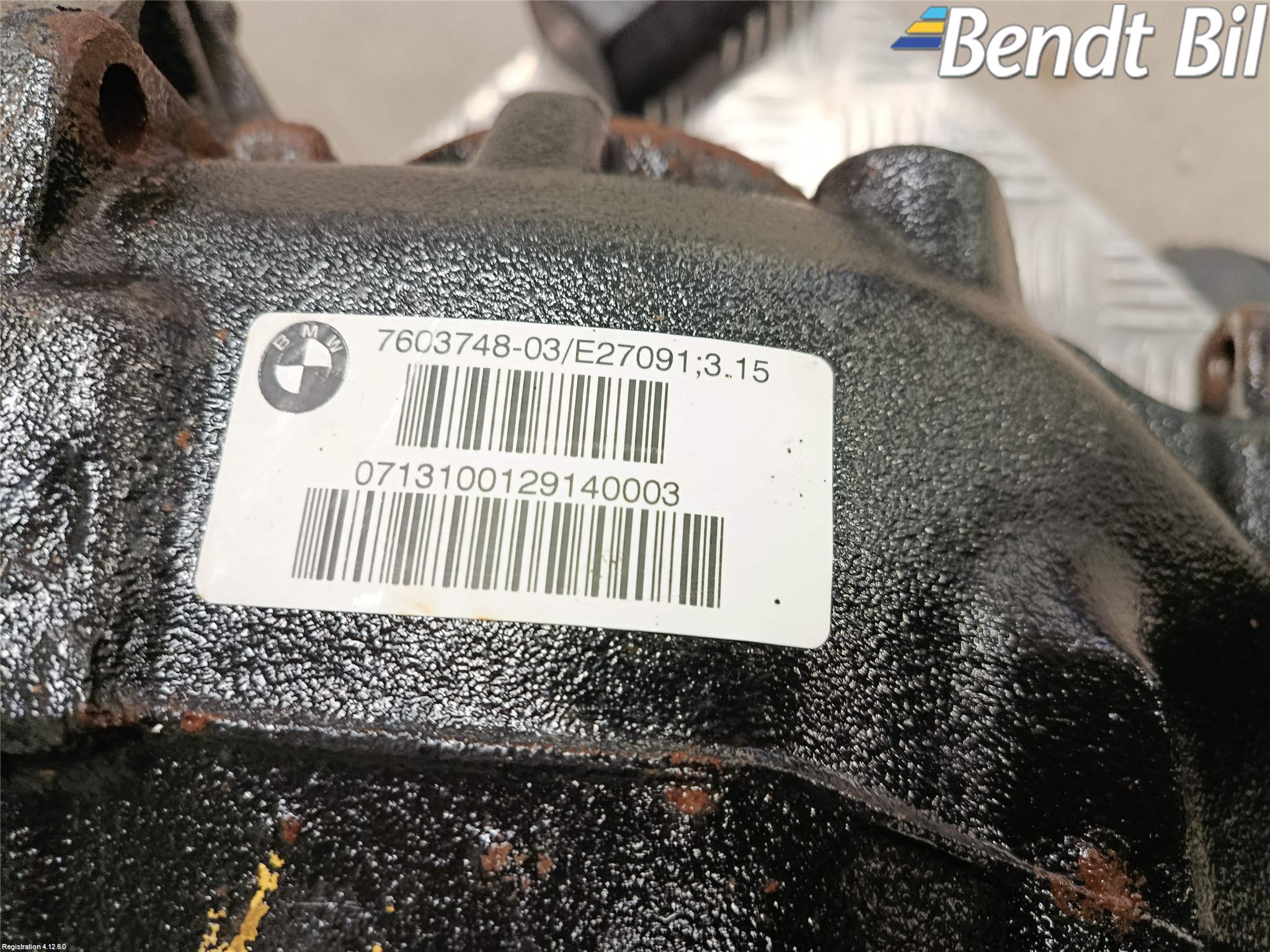 BMW 1 F20/F21 11-19 Bakväxel-Diff