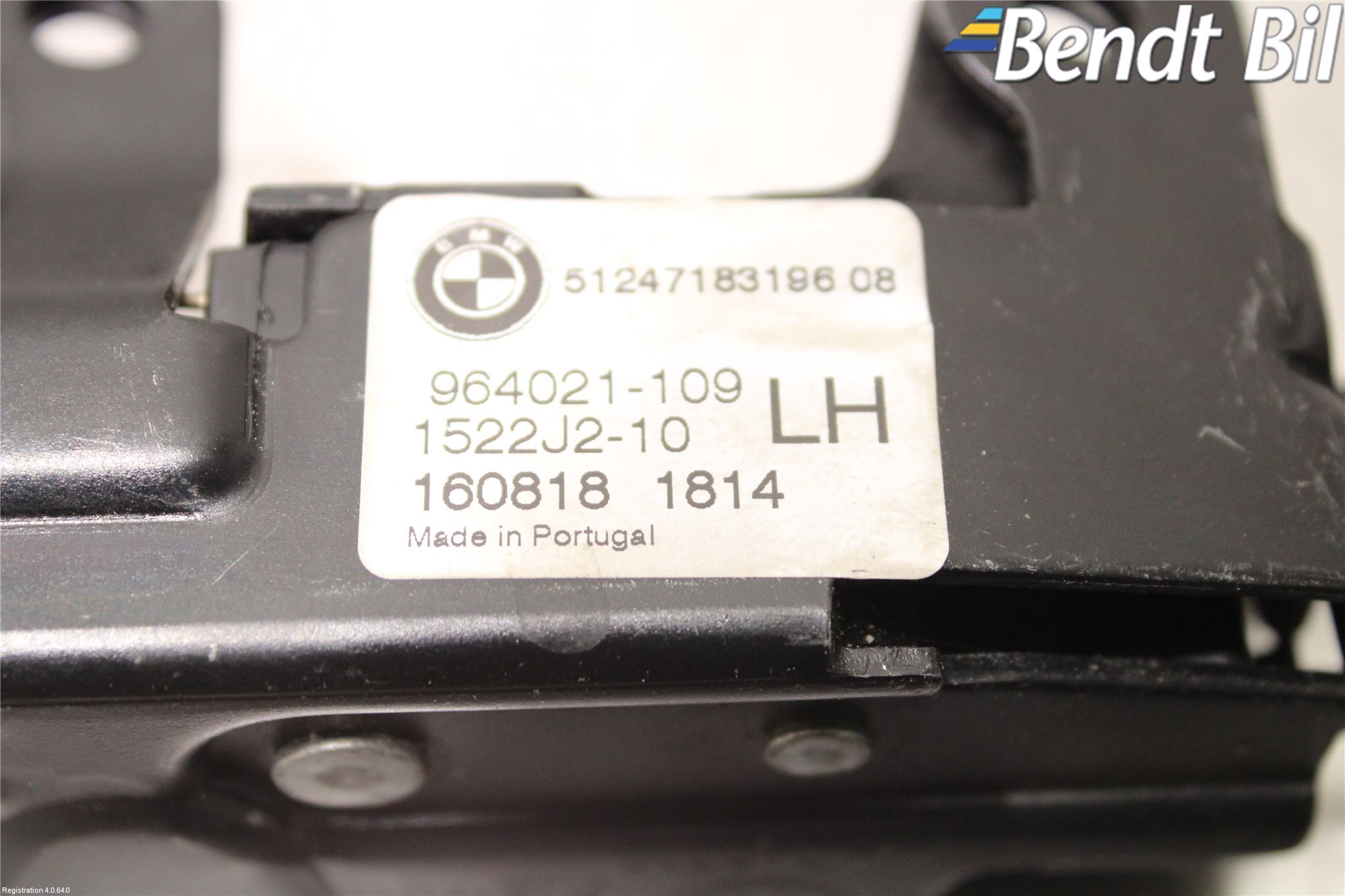 BMW X5 F15 13-18 Lås-Bakluckelås