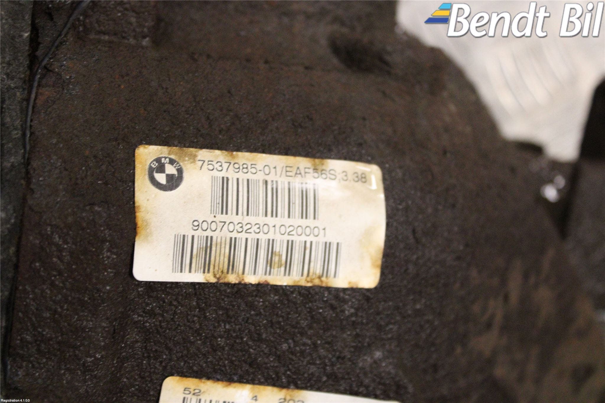 BMW 7 E65/66 00-08 Bakväxel-Diff