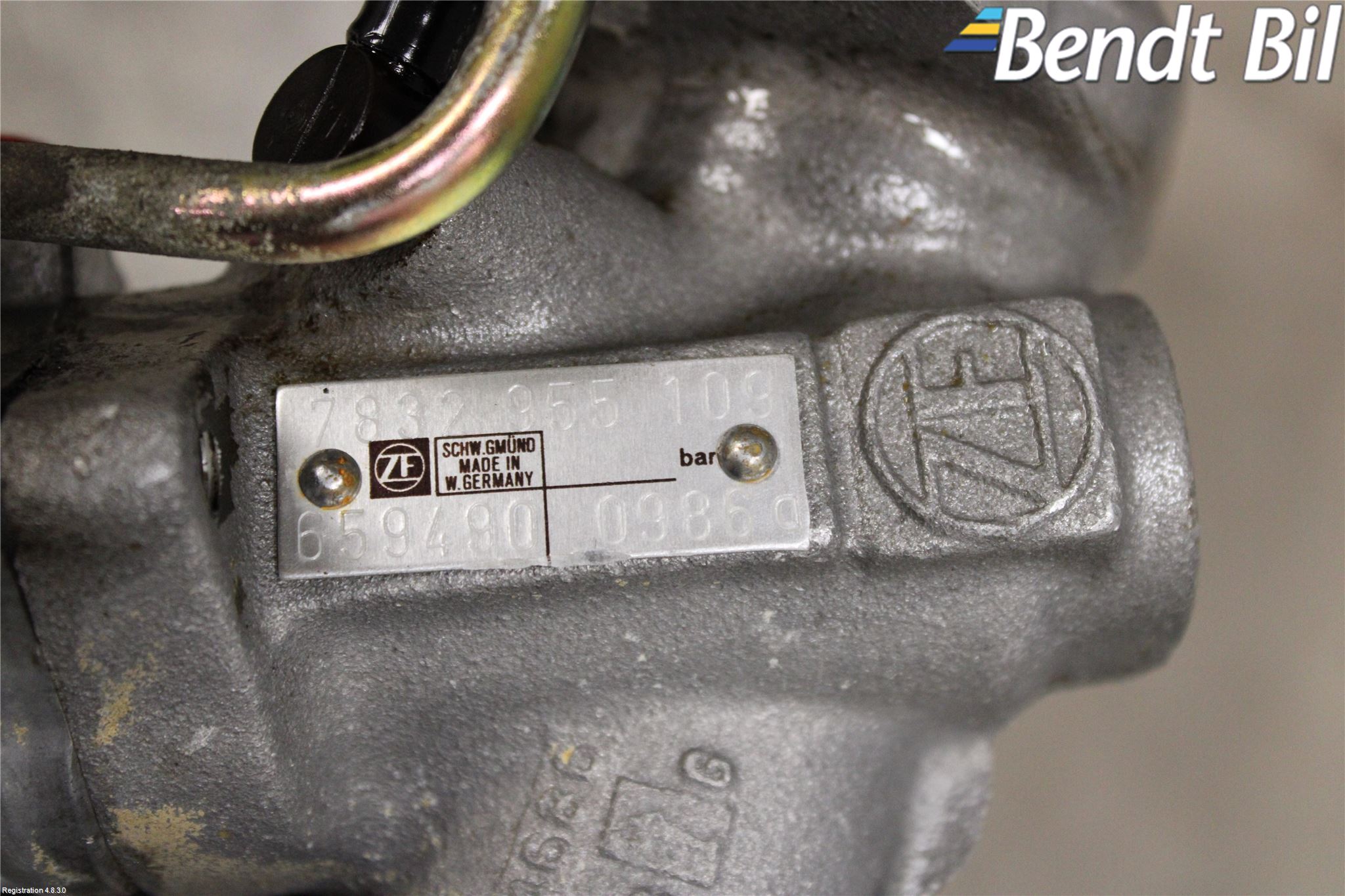 BMW 3 E30 83-94 Styrväxel Servo -Snäcka