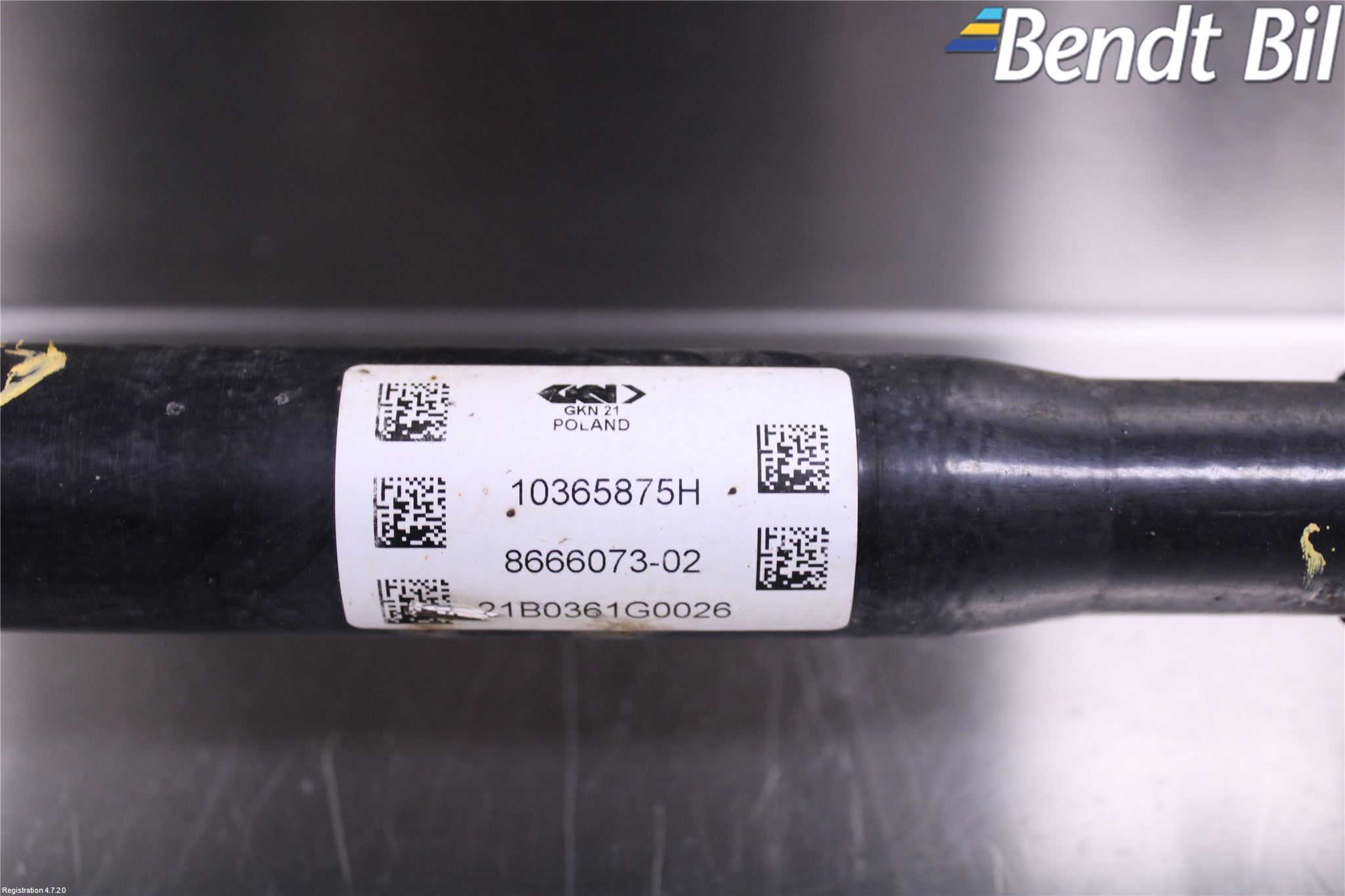BMW 3 G20/G21/G80/G81 19- Drivaxel Bak Vänster