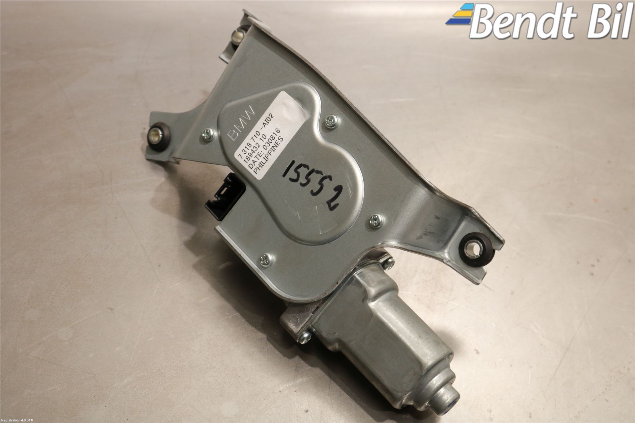 BMW X5 F15 13-18 Torkarmotor Baklucka