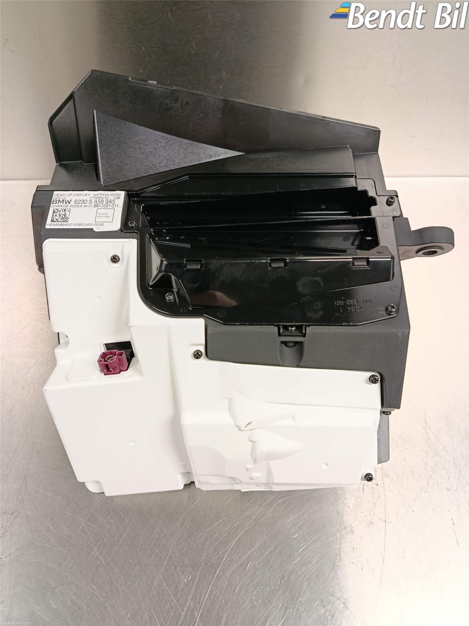 BMW 3 G20/G21/G80/G81 19- Multifunktionsdisplay