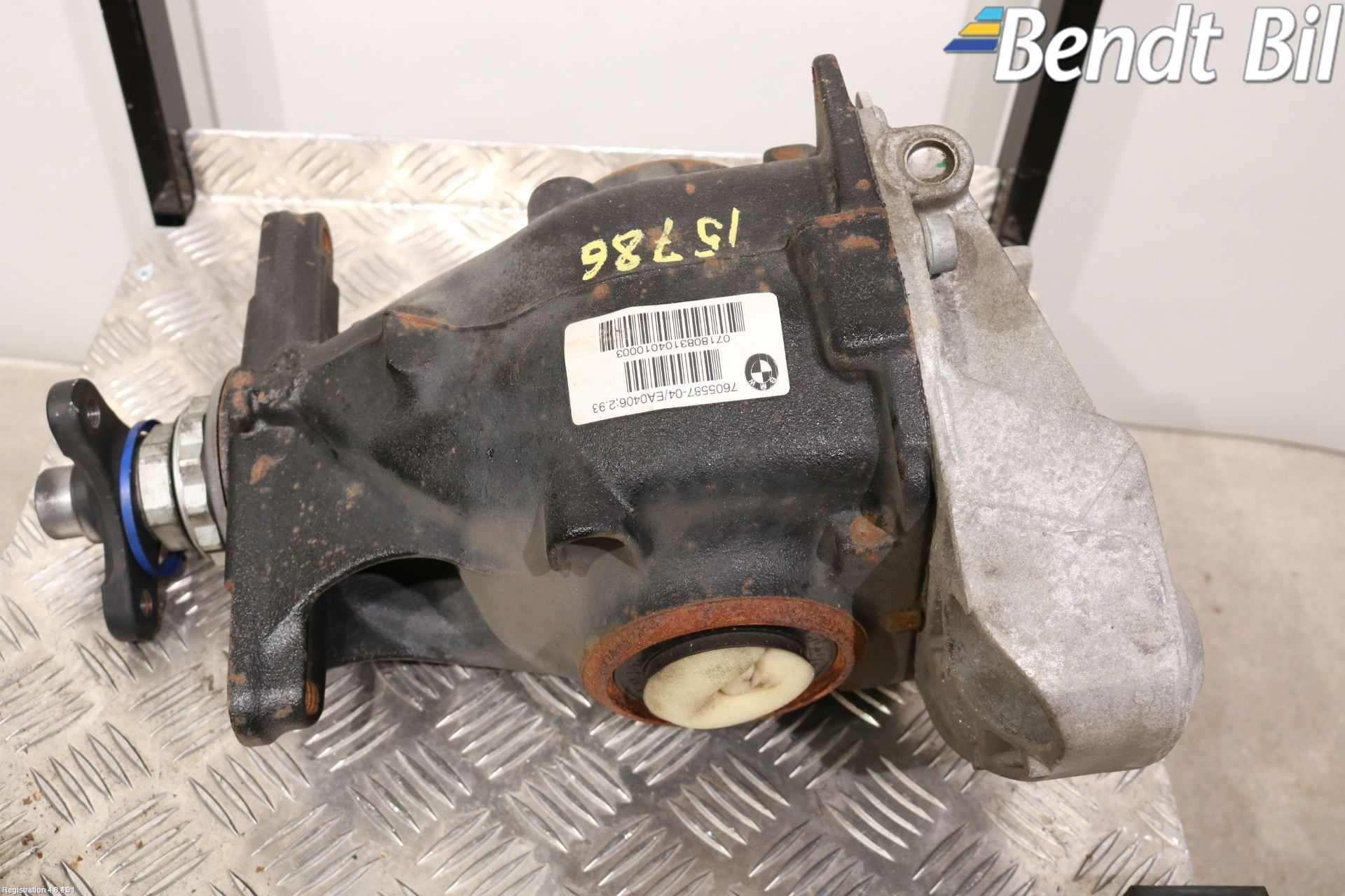 BMW 3 GT F34 13-19 Bakväxel-Diff