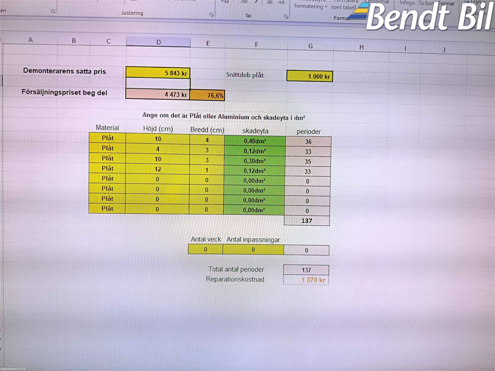 BMW X3 F25 10-17 Dörr Fram Vänster
