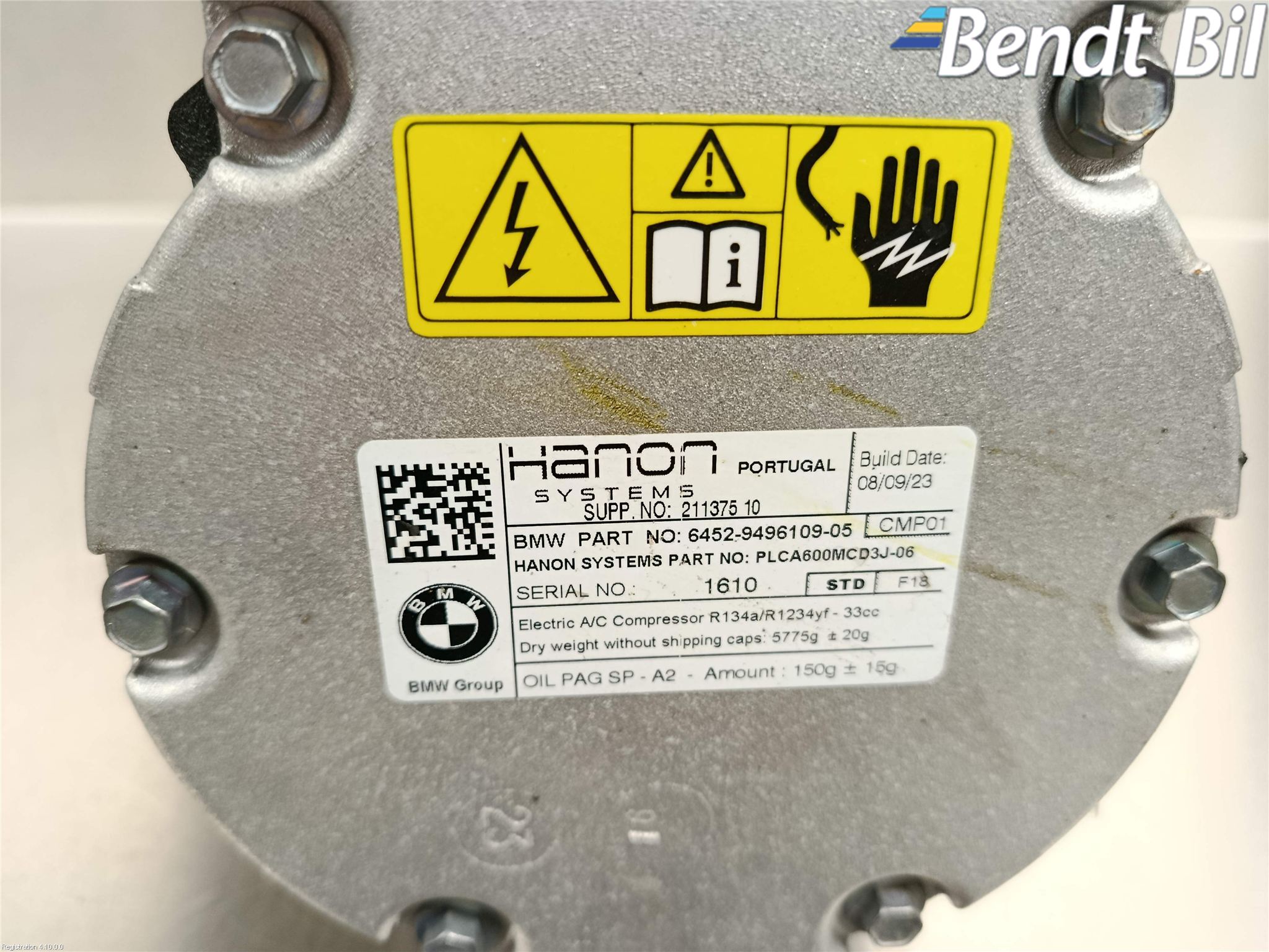 BMW 3 G20/G21/G80/G81 19- Ac Kompressor