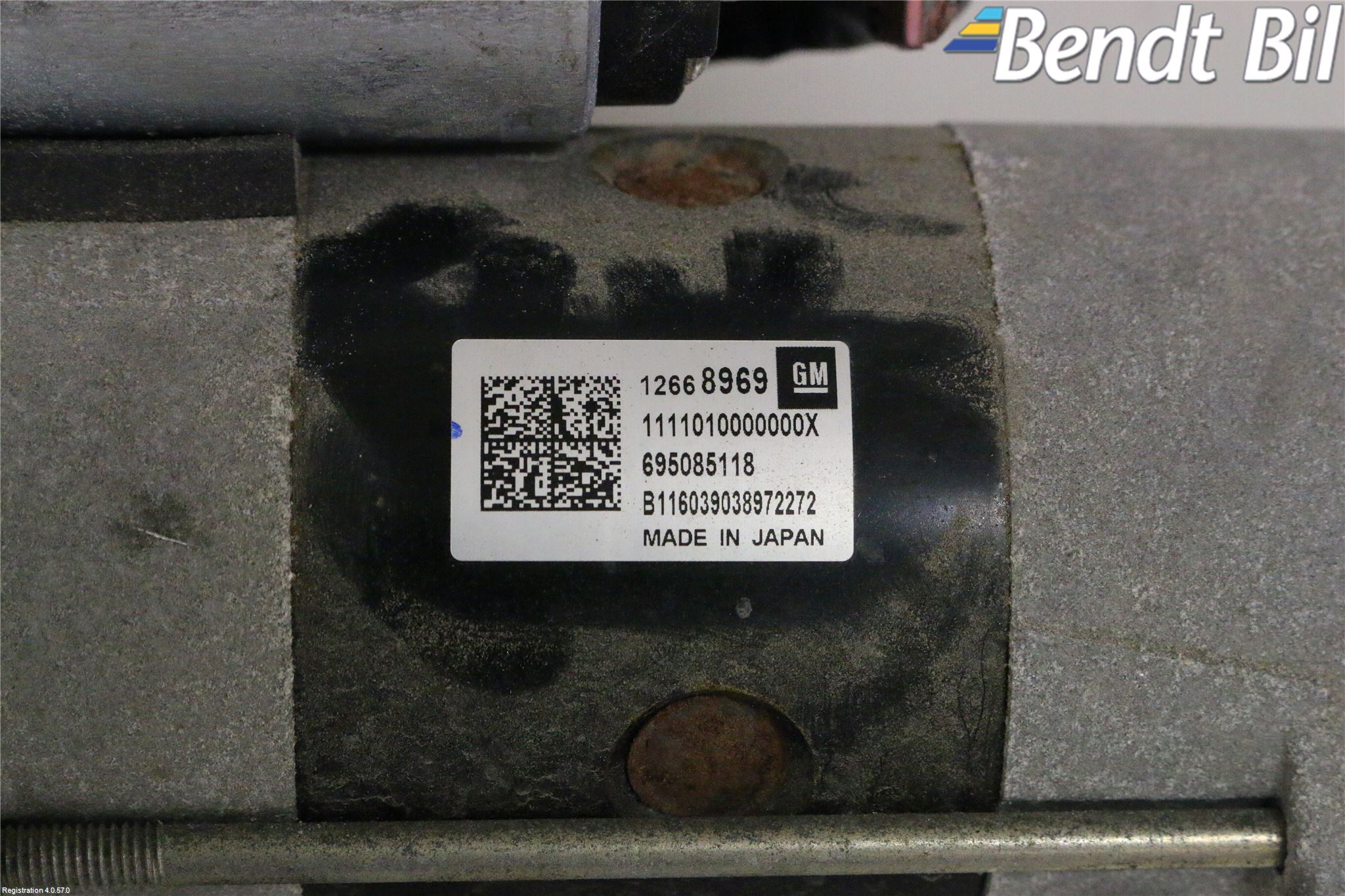 Opel ASTRA K 16-22 Startmotor