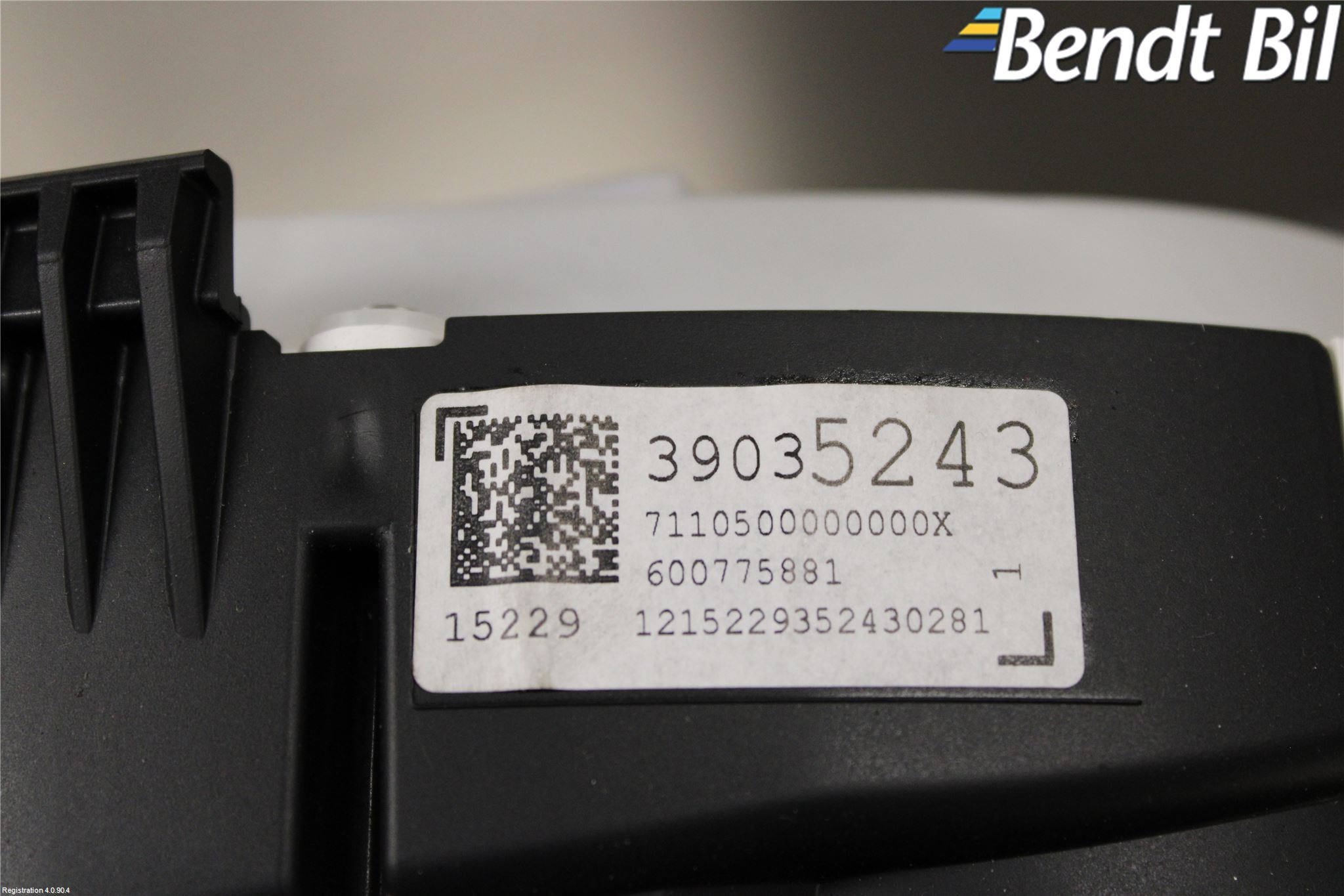 Opel ASTRA K 16-22 Instrument Komb