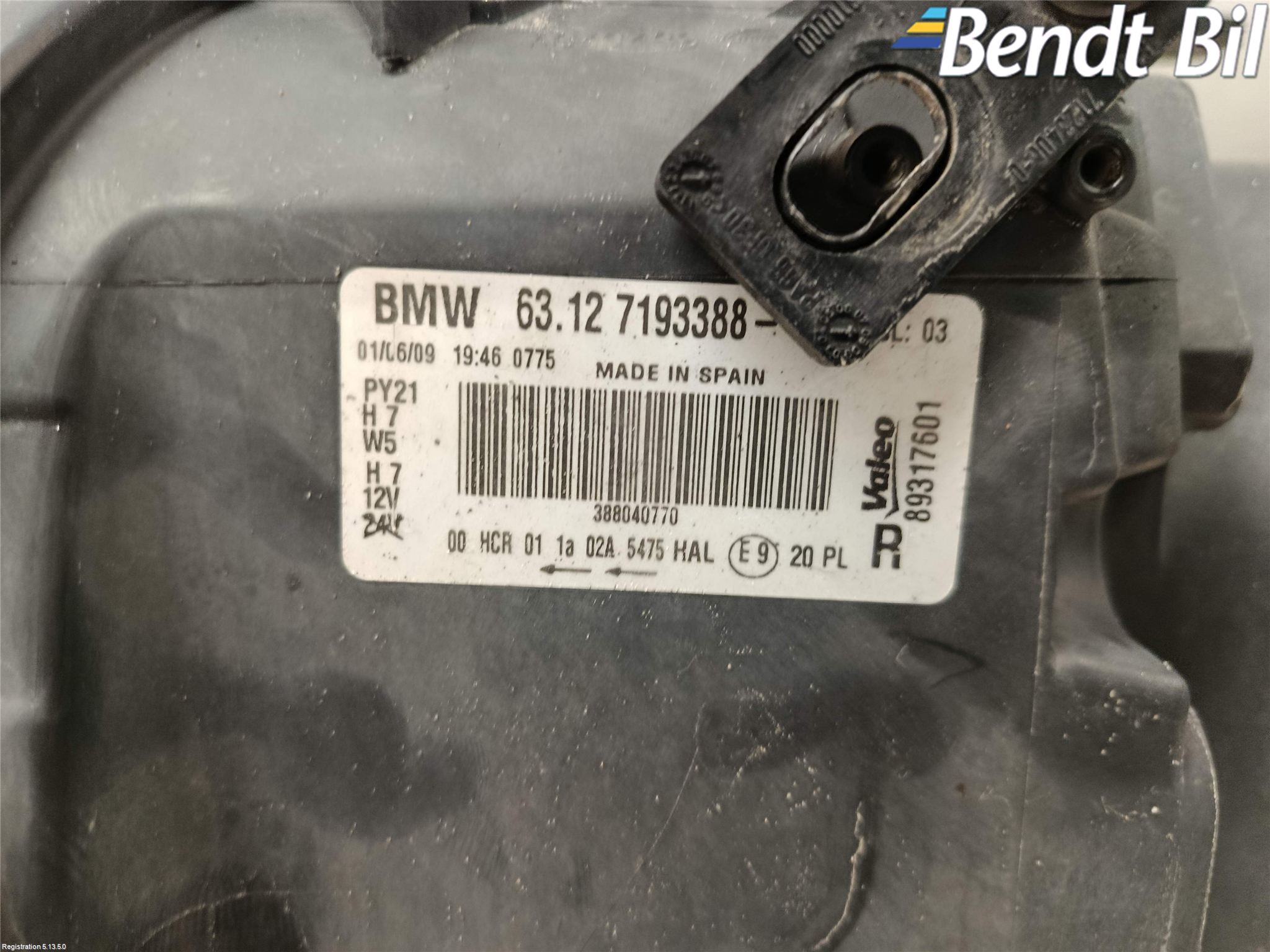 BMW 1 E87/81 5D/3D 03-11 Strålkastare Höger