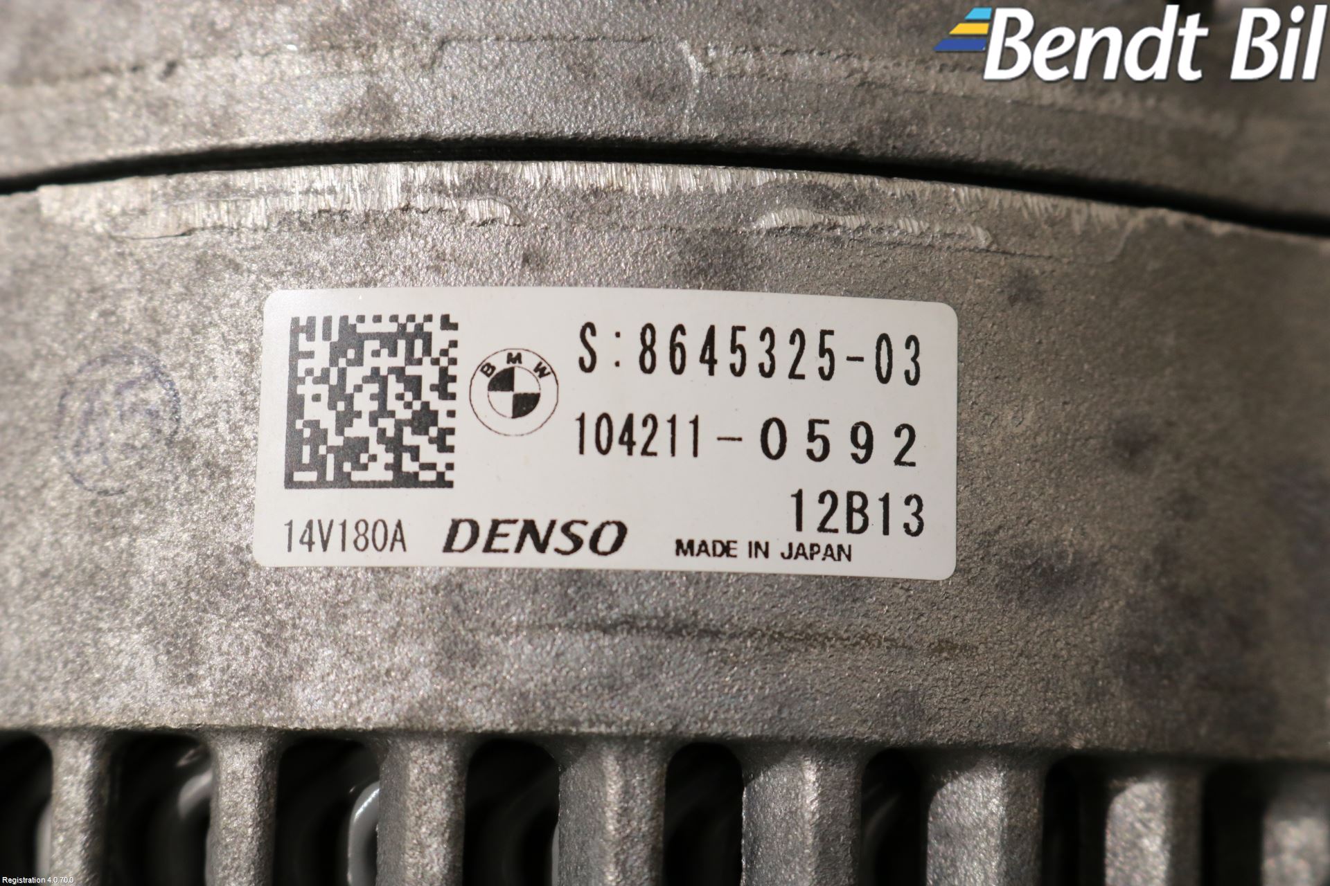 BMW 1 F20/F21 11-19 Generator