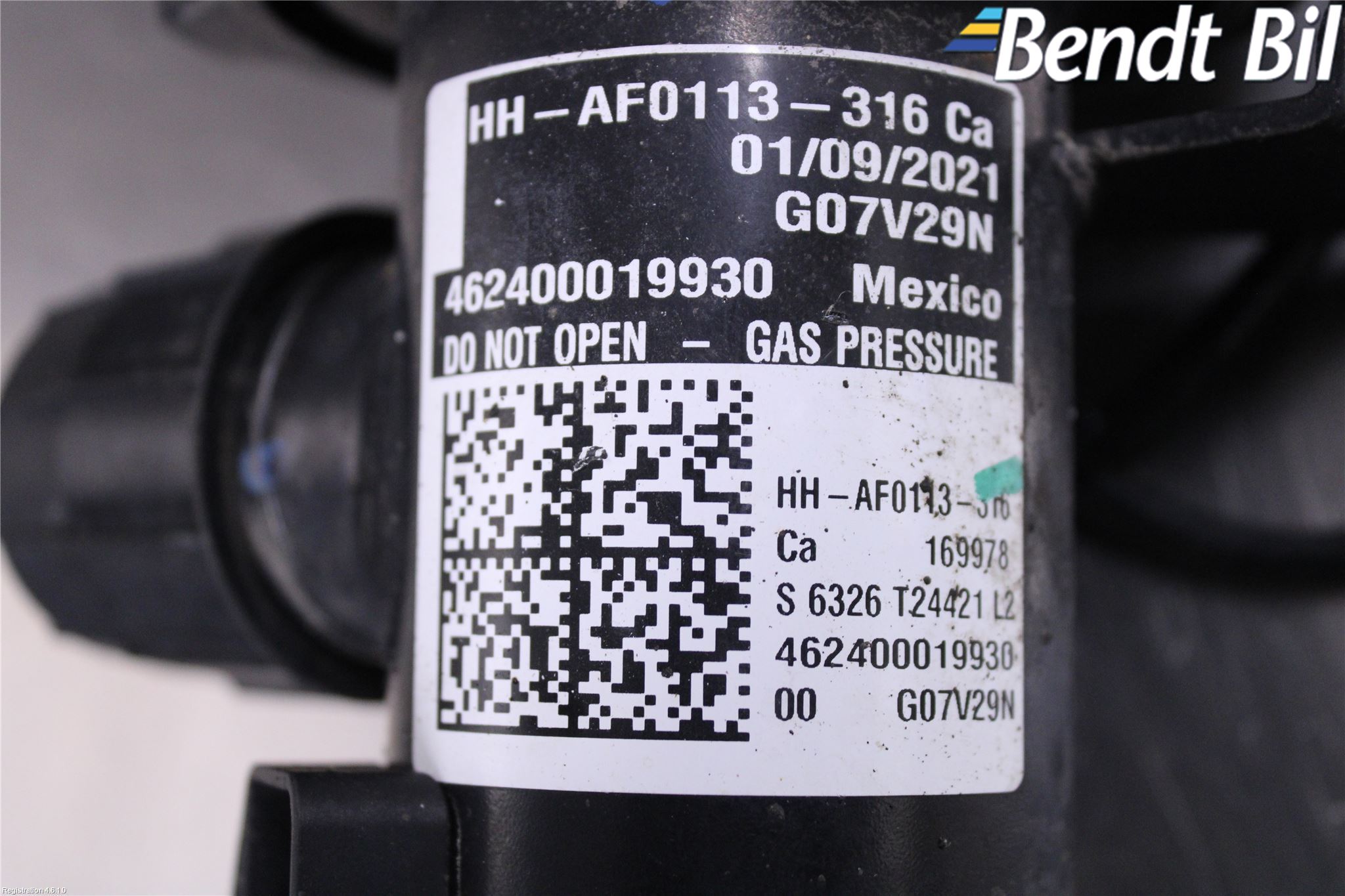 BMW X7 G07 19- Fjäderben Fram Höger